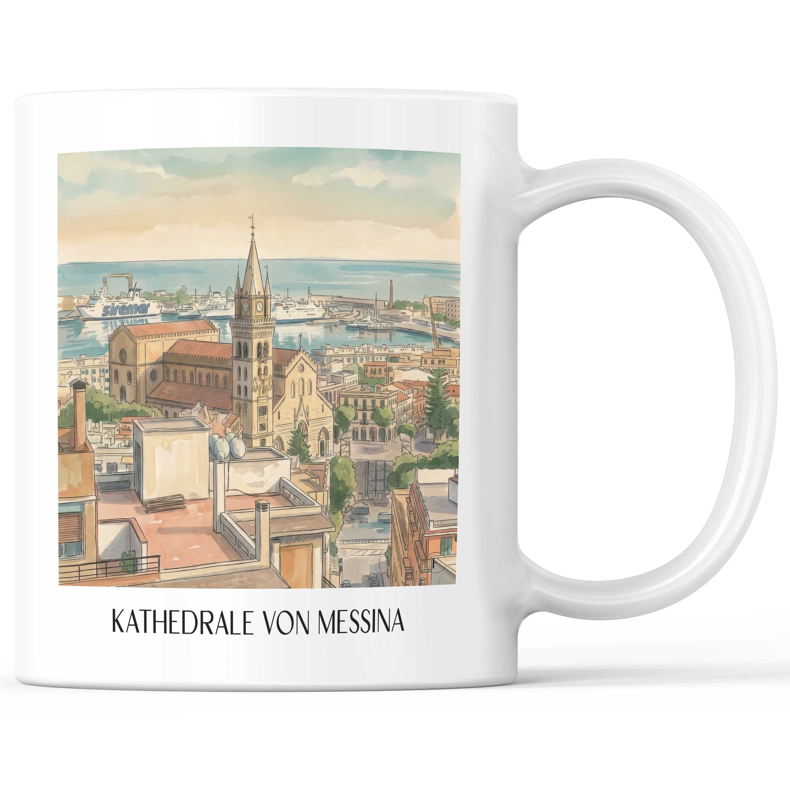 kathedrale-von-messina-sizilien-italien-kaffeebecher-aquarell