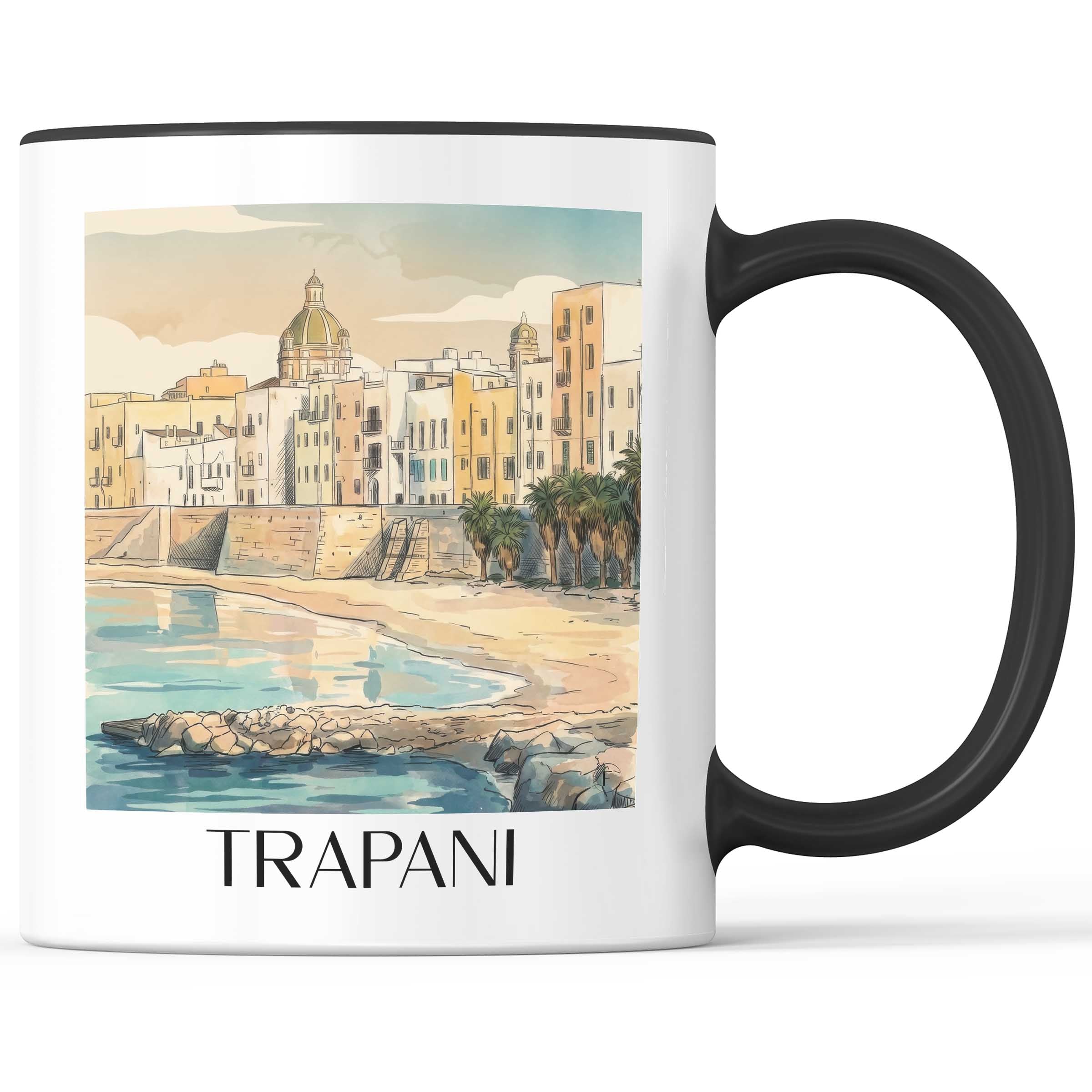 trapani-sizilien-italien-kaffeebecher-aquarell