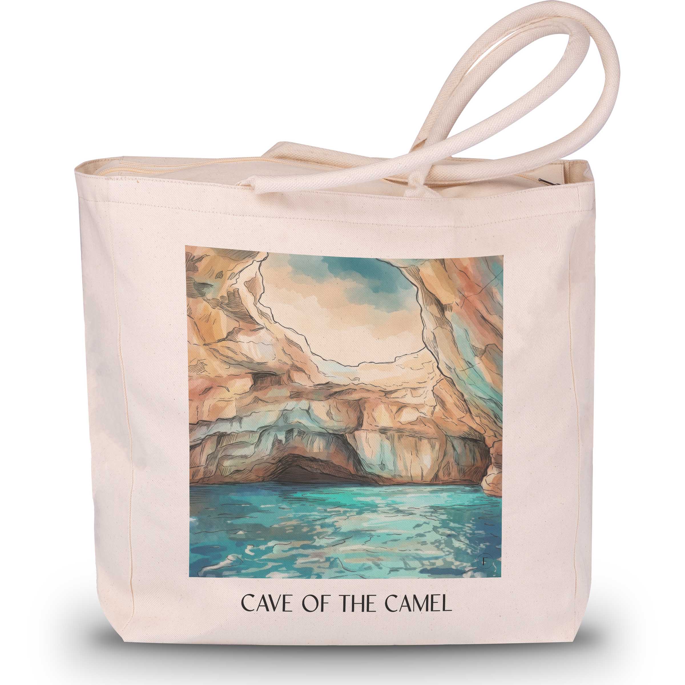 cave-of-the-camel-marettimo-italien-einkaufstasche-aquarell