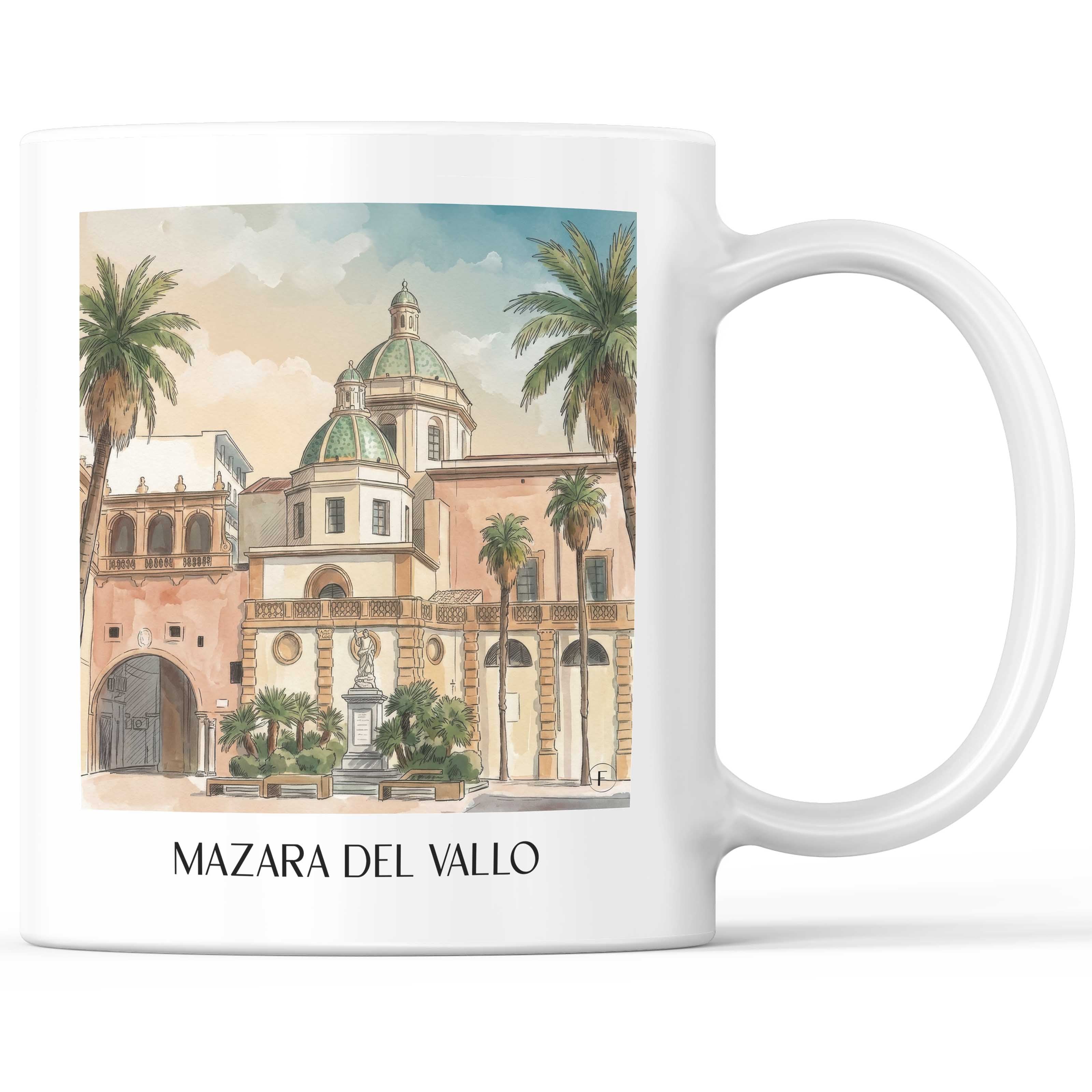 mazara-del-vallo-sizilien-italien-kaffeebecher-aquarell
