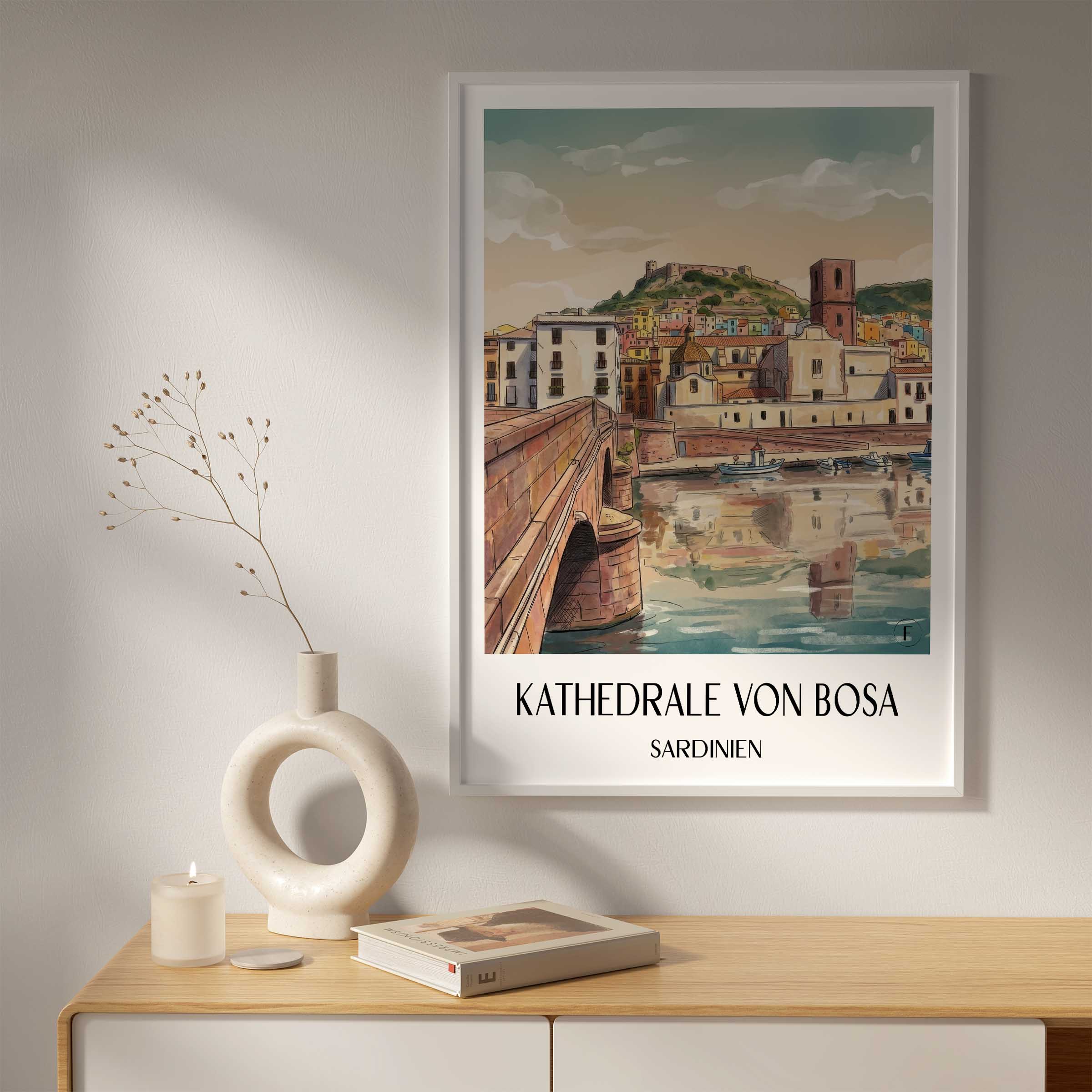 kathedrale-von-bosa-sardinien-italien-poster-aquarell