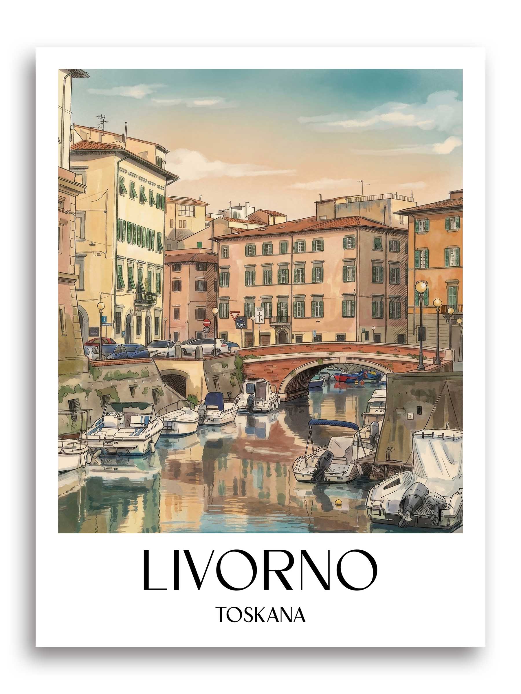 livorno-toskana-italien-poster-aquarell