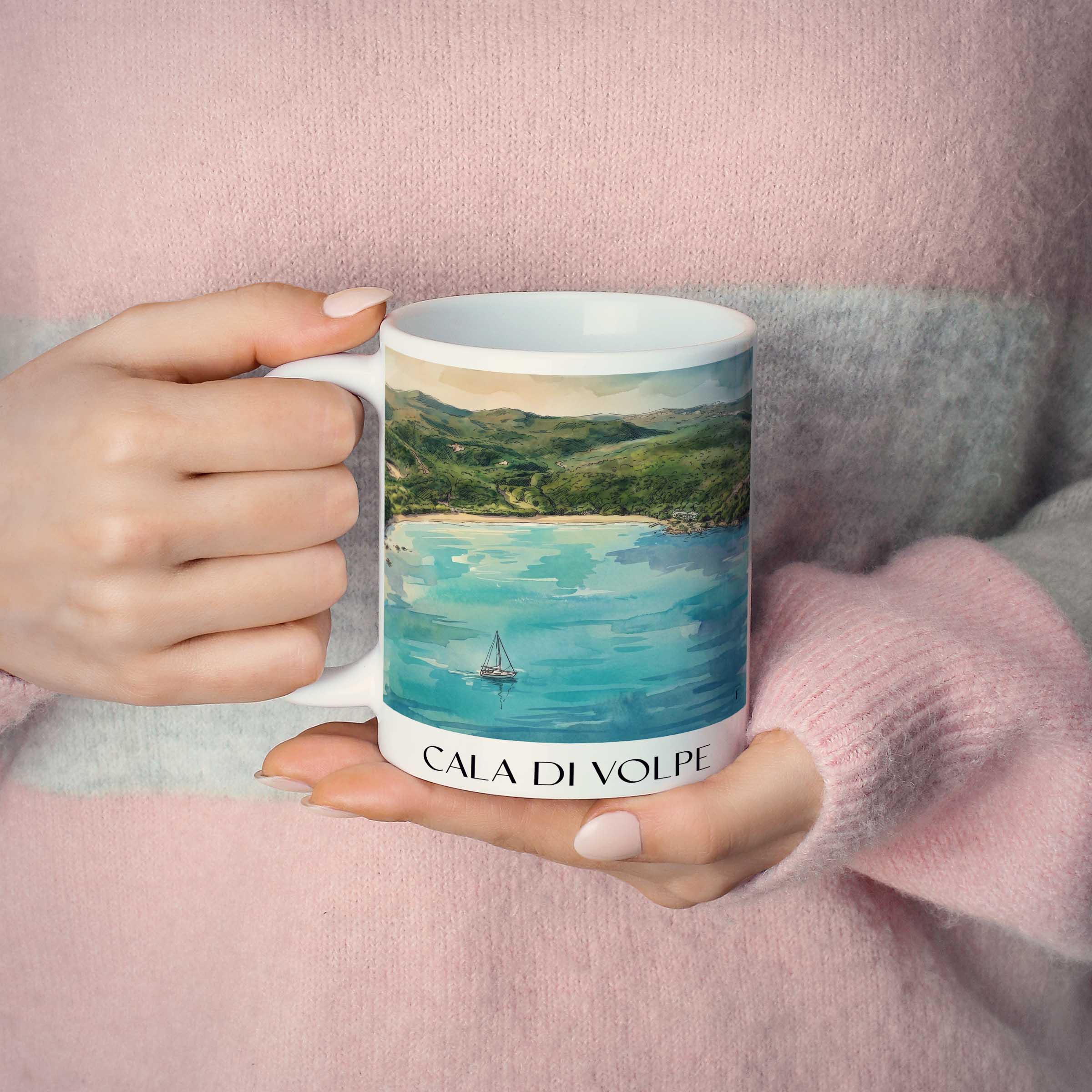 cala-di-volpe-sardinien-italien-kaffeebecher-aquarell