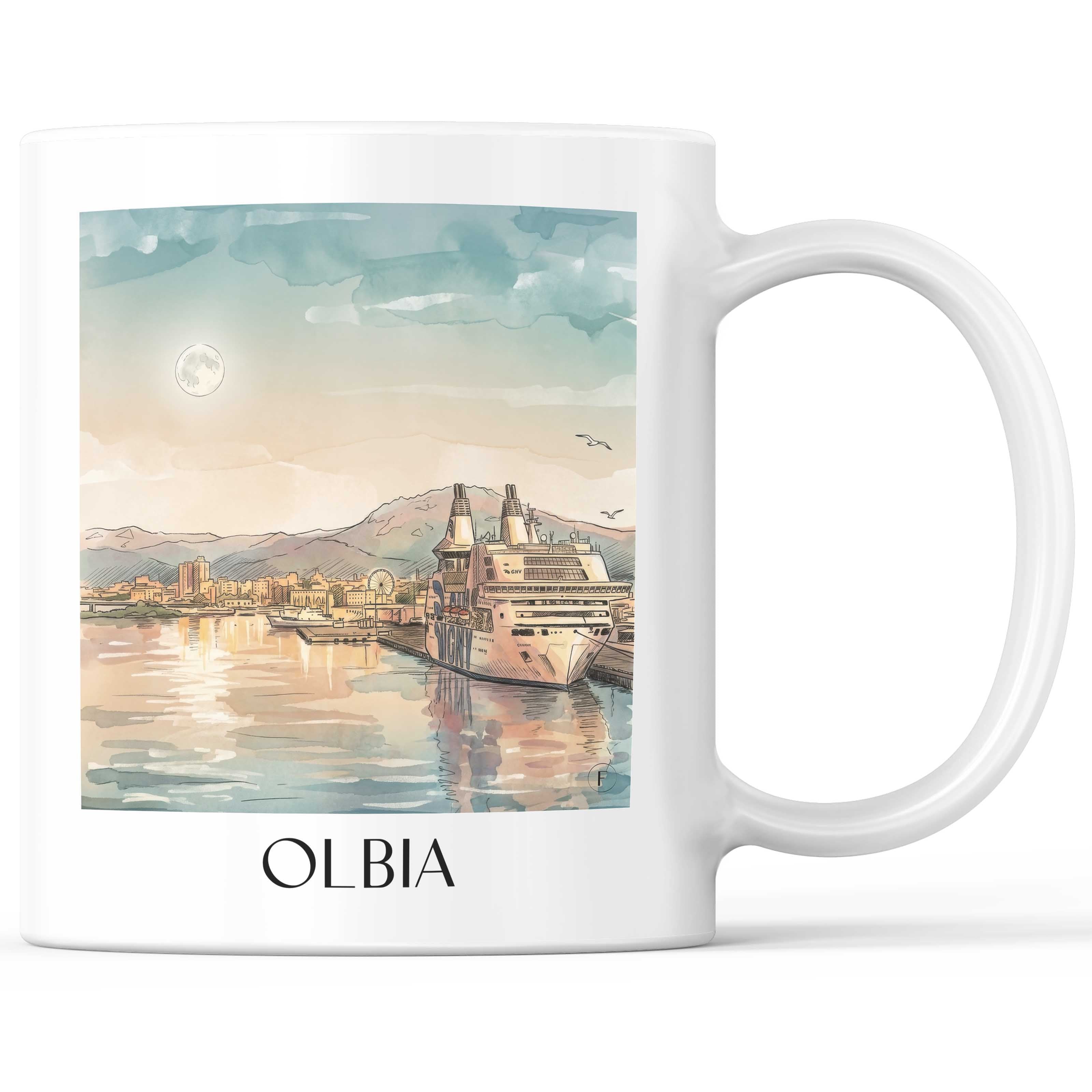 olbia-sardinien-italien-kaffeebecher-aquarell