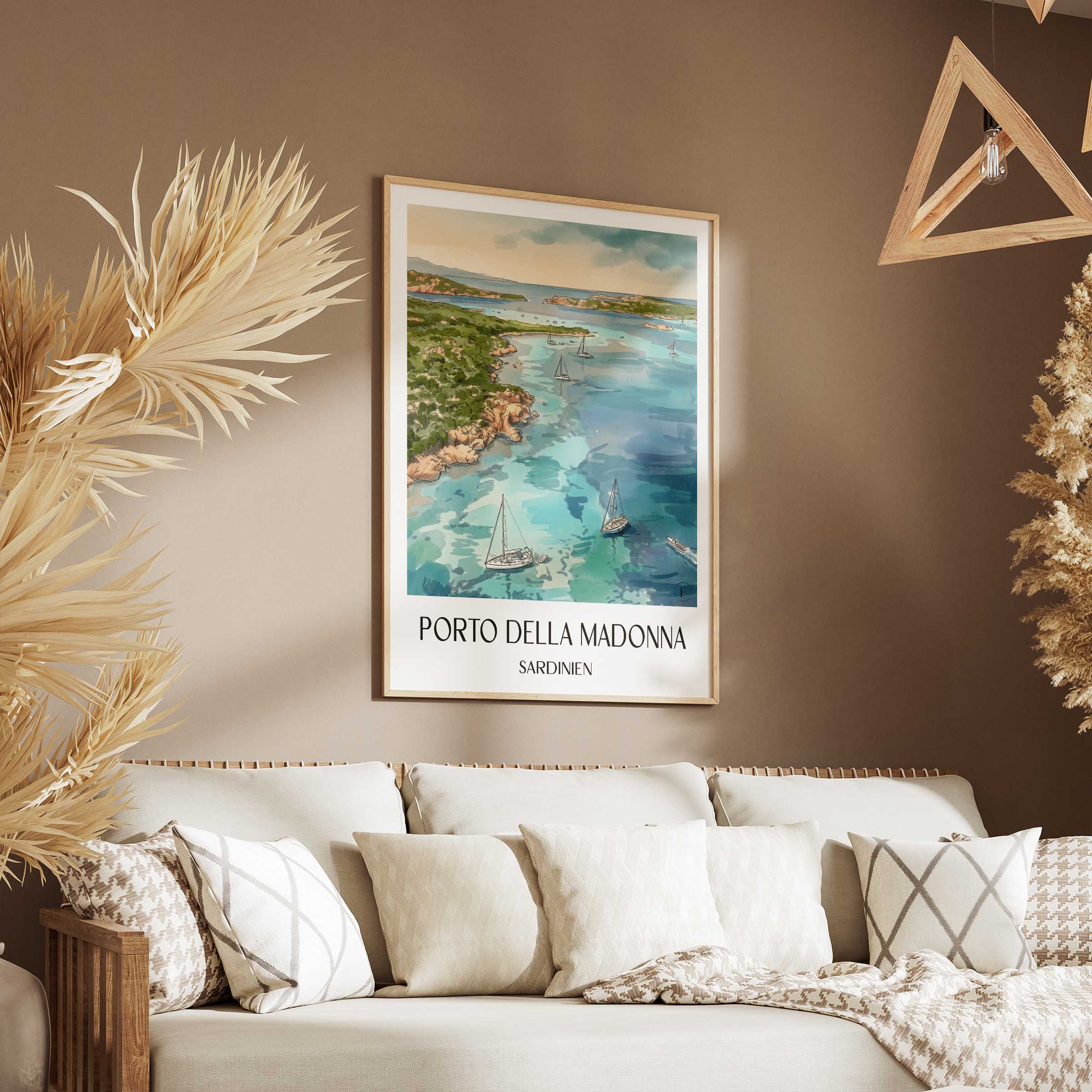 porto-della-madonna-sardinien-italien-poster-aquarell
