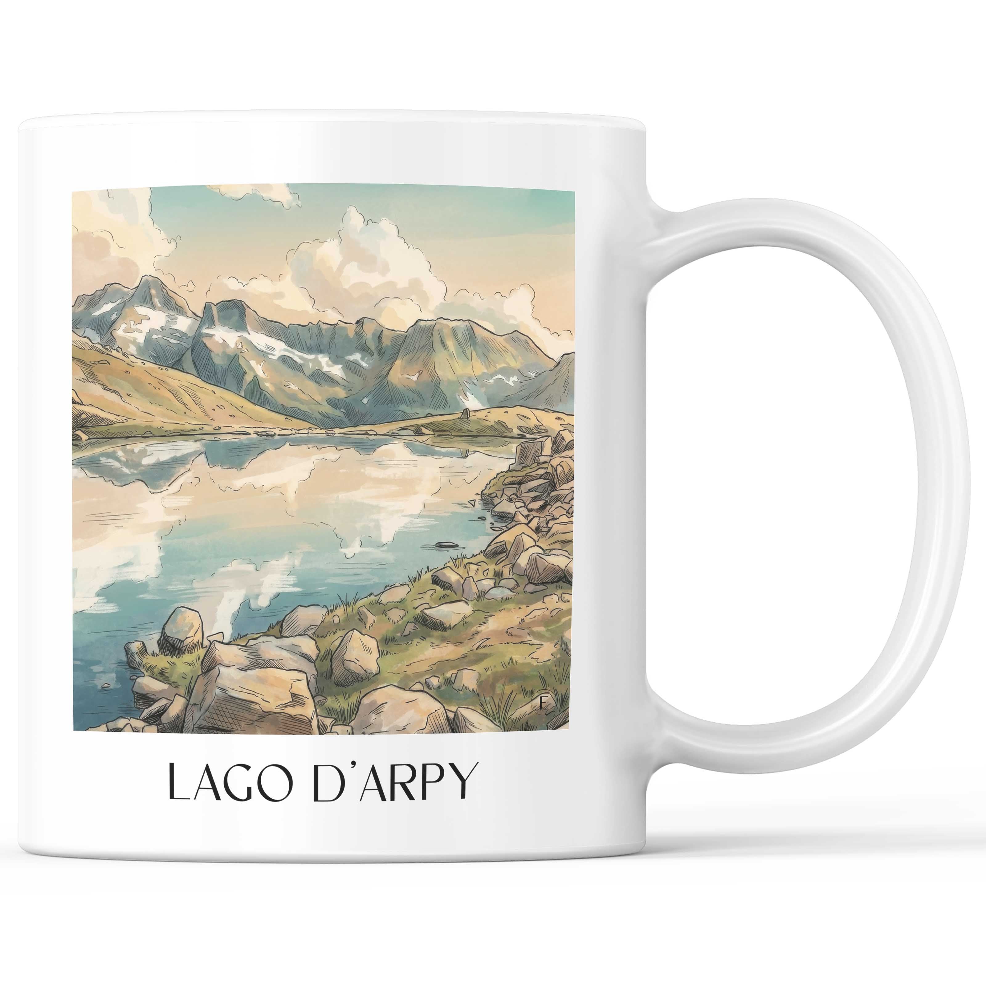 lago-d´arpy-aostatal-italien-kaffeebecher-aquarell