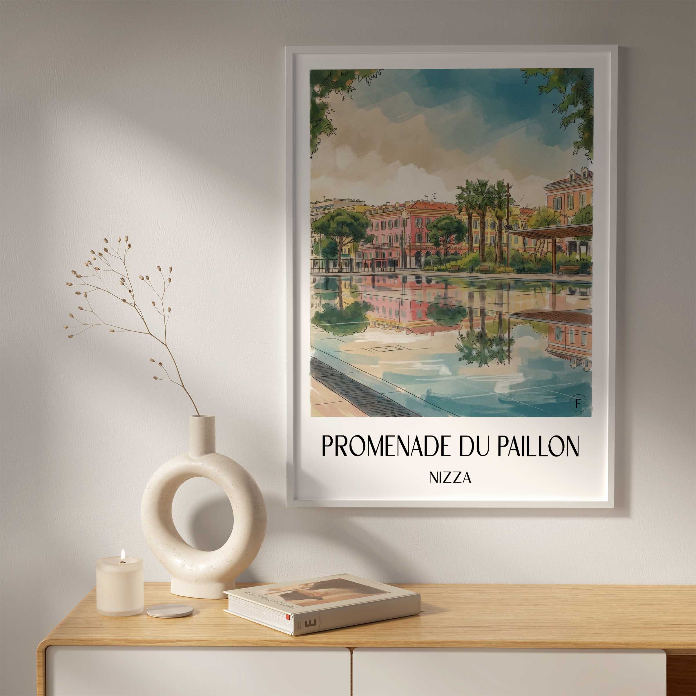 promenade-du-paillon-nizza-frankreich-poster-aquarell