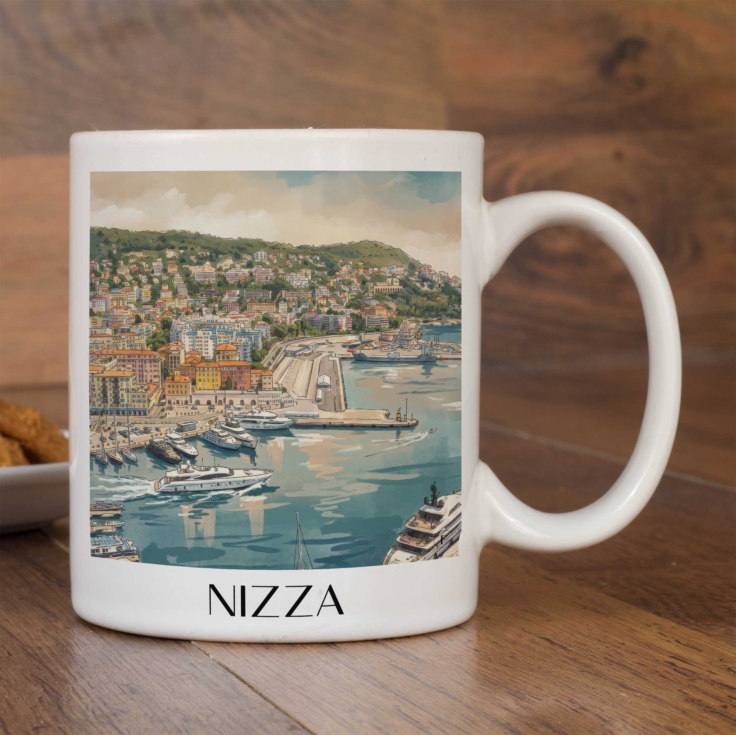 nizza-côte-d´azur-frankreich-kaffeebecher-aquarell