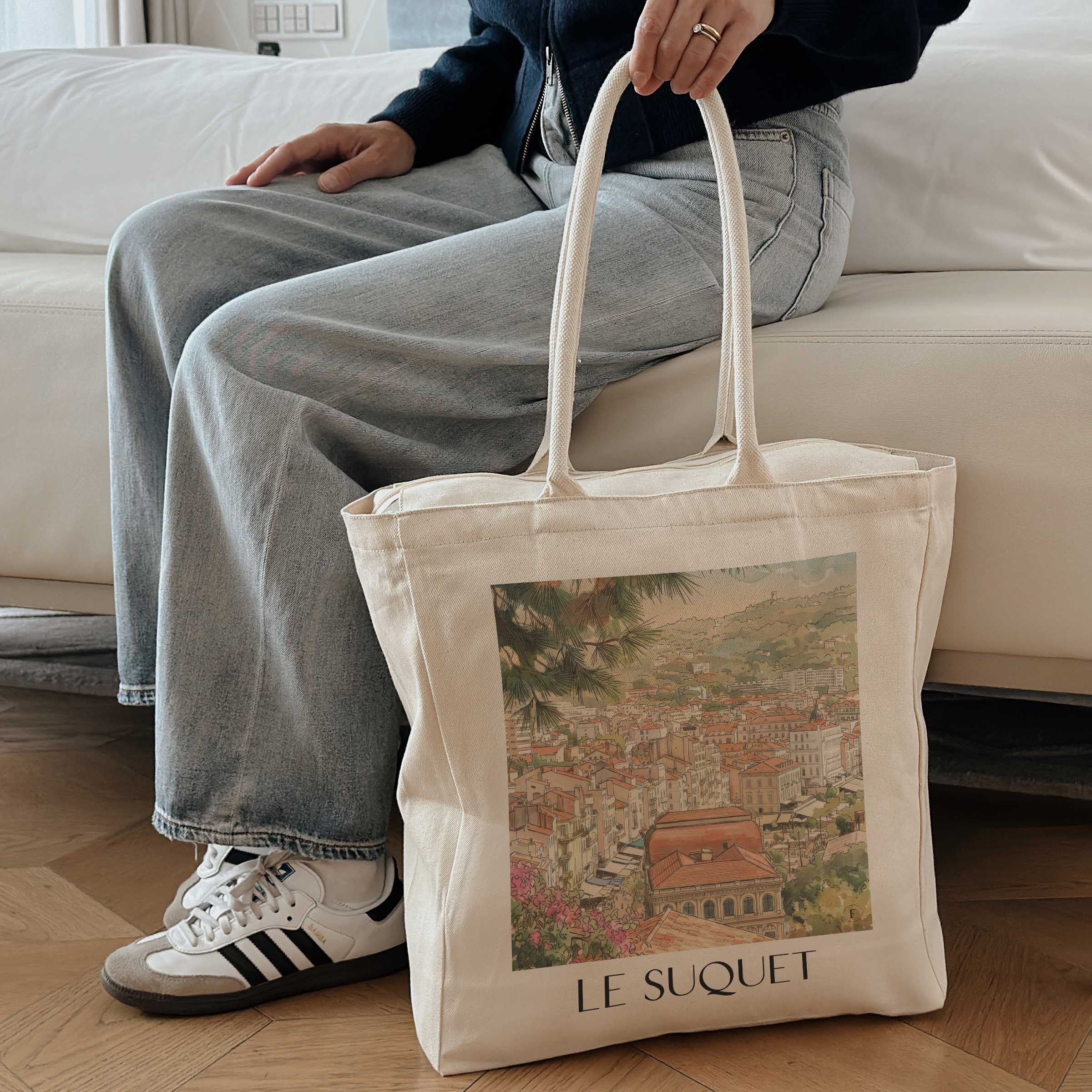 le-suquet--cannes-frankreich-einkaufstasche-aquarell