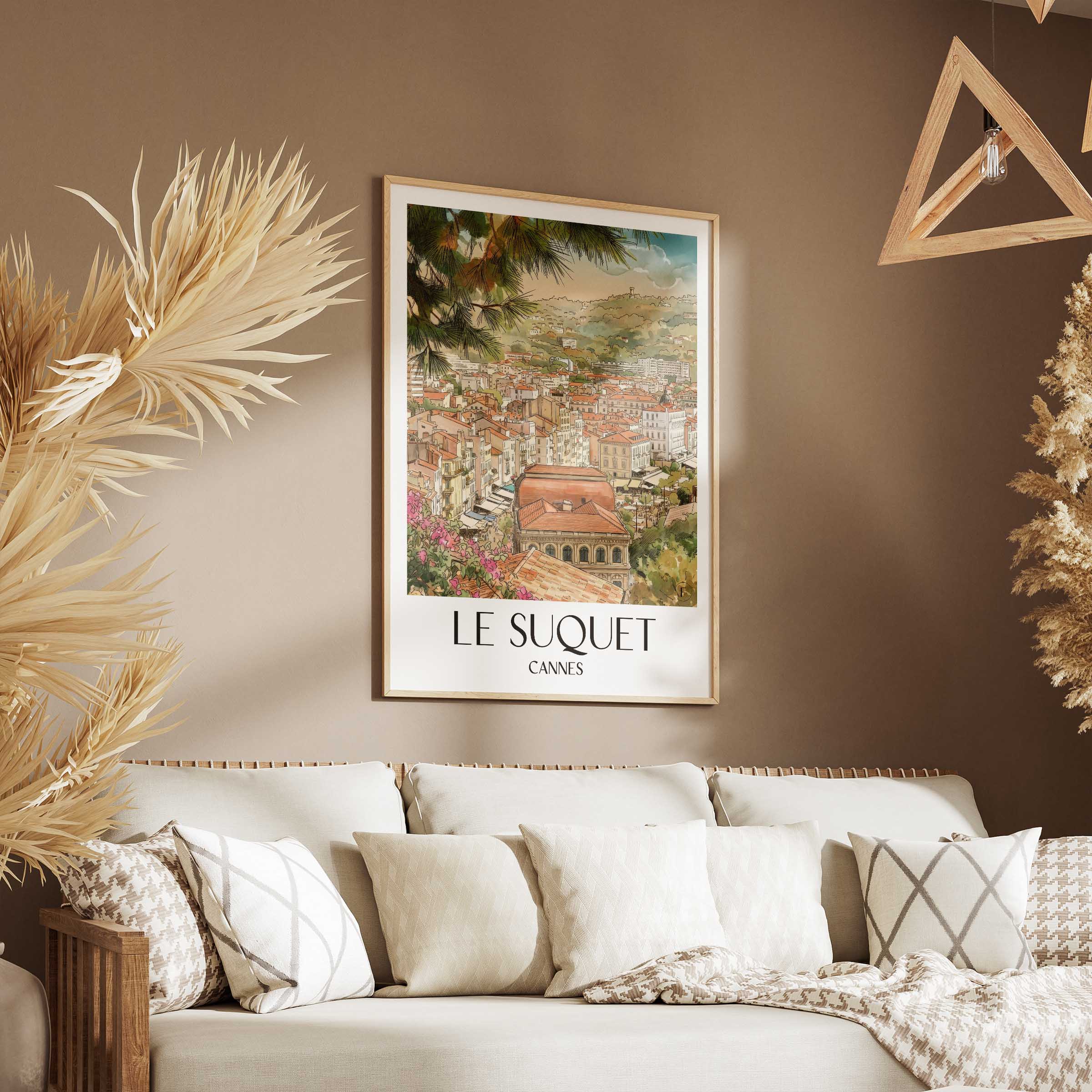 le-suquet--cannes-frankreich-poster-aquarell