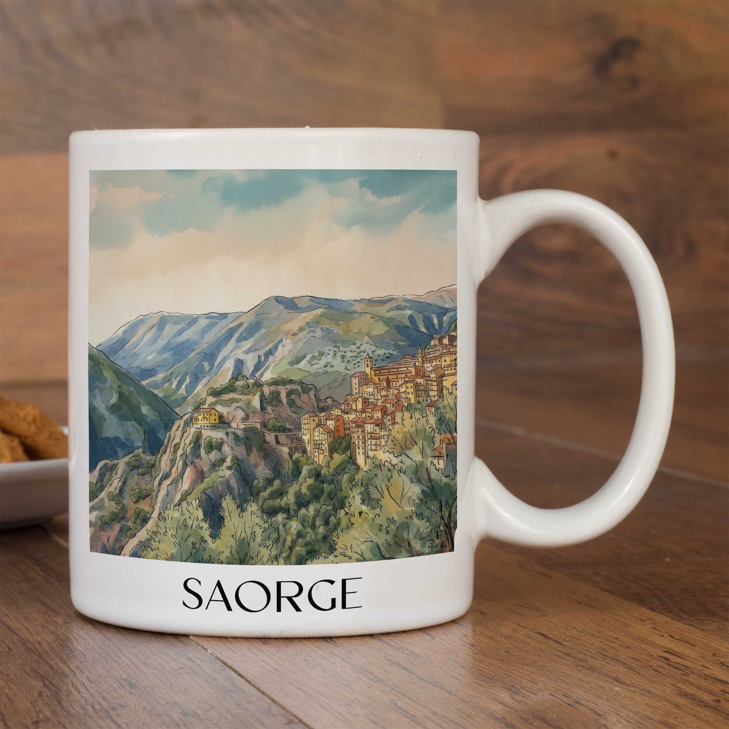 saorge-arrière-pays-niçois-frankreich-kaffeebecher-aquarell