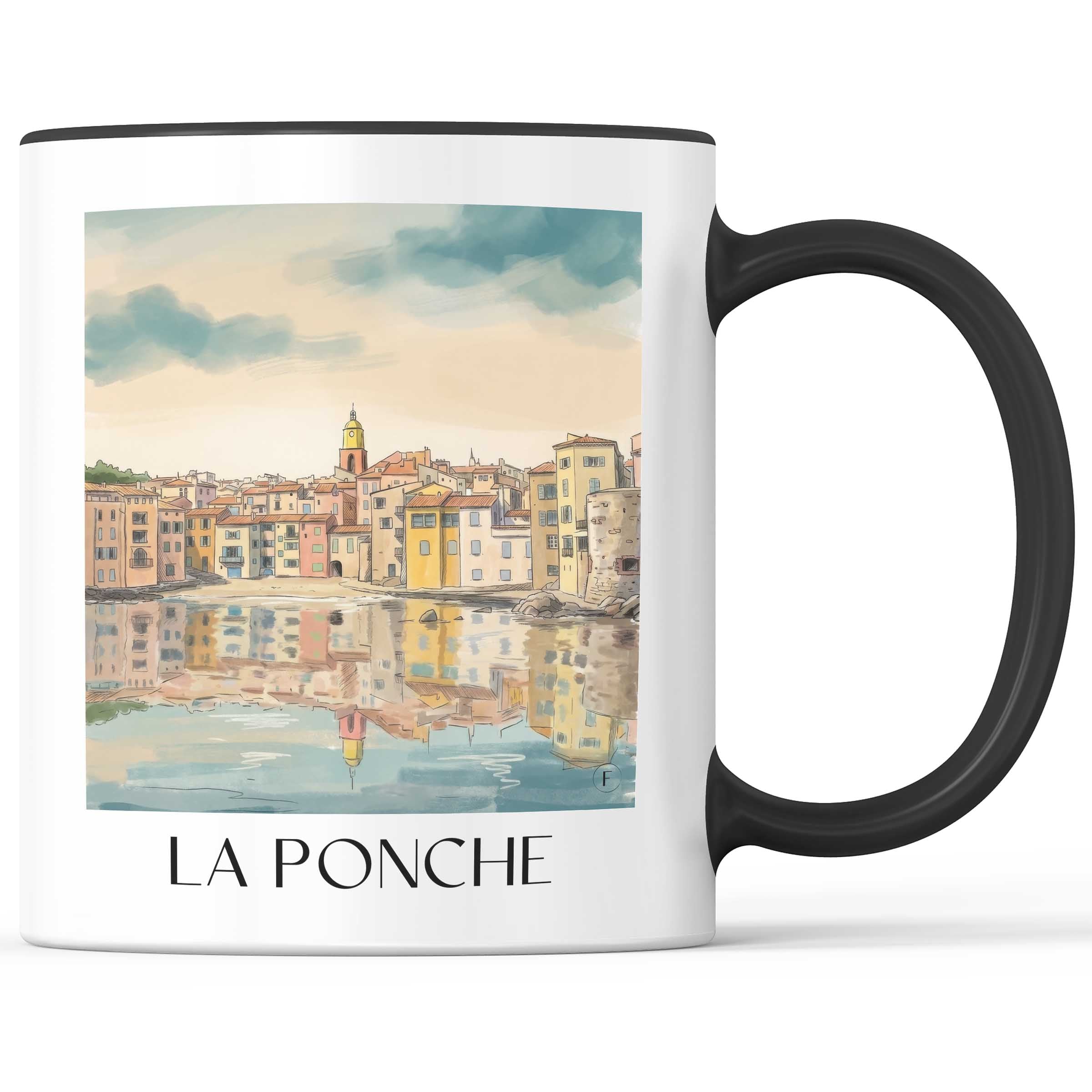 la-ponche-saint-tropez-frankreich-kaffeebecher-aquarell