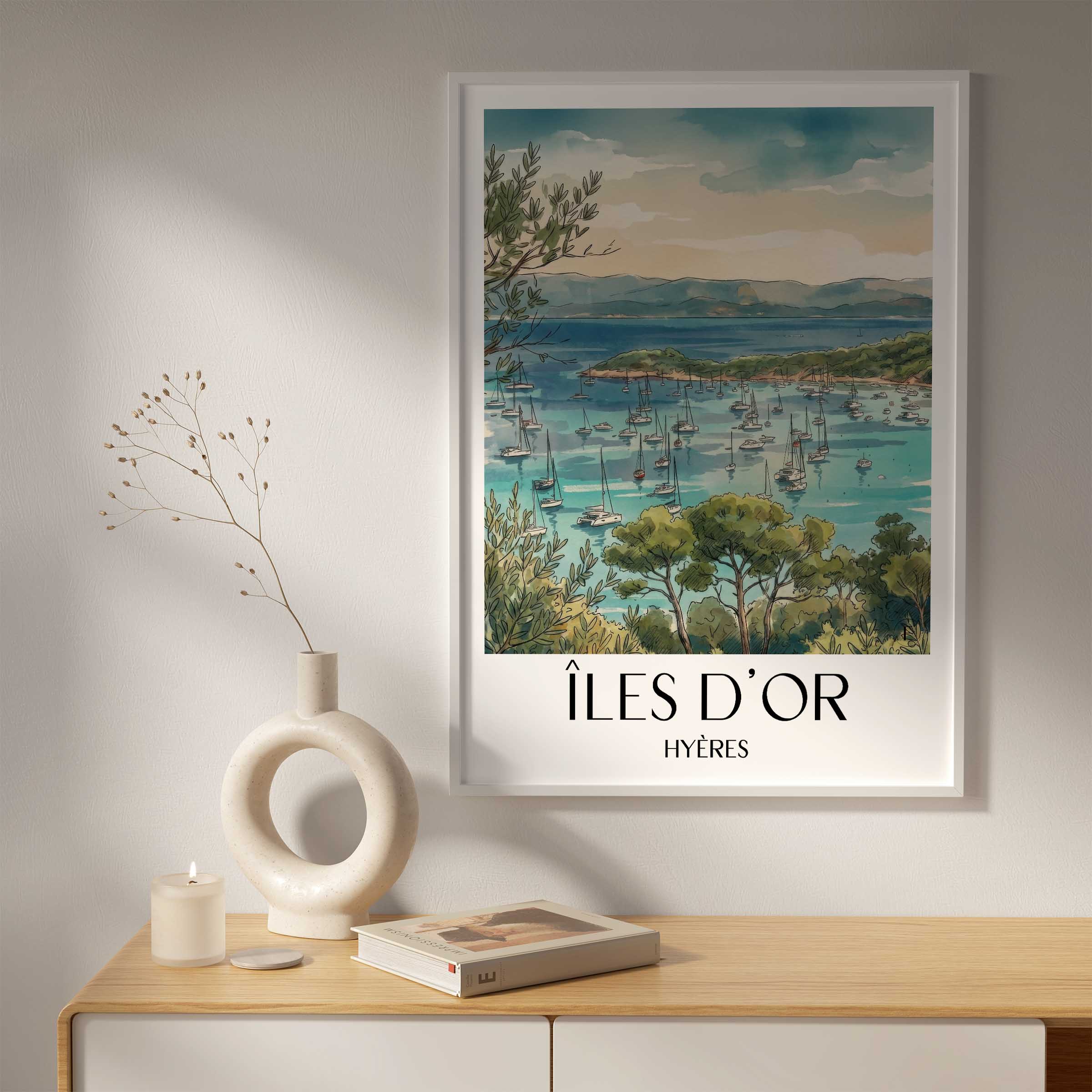 îles-d'or-hyères-frankreich-poster-aquarell
