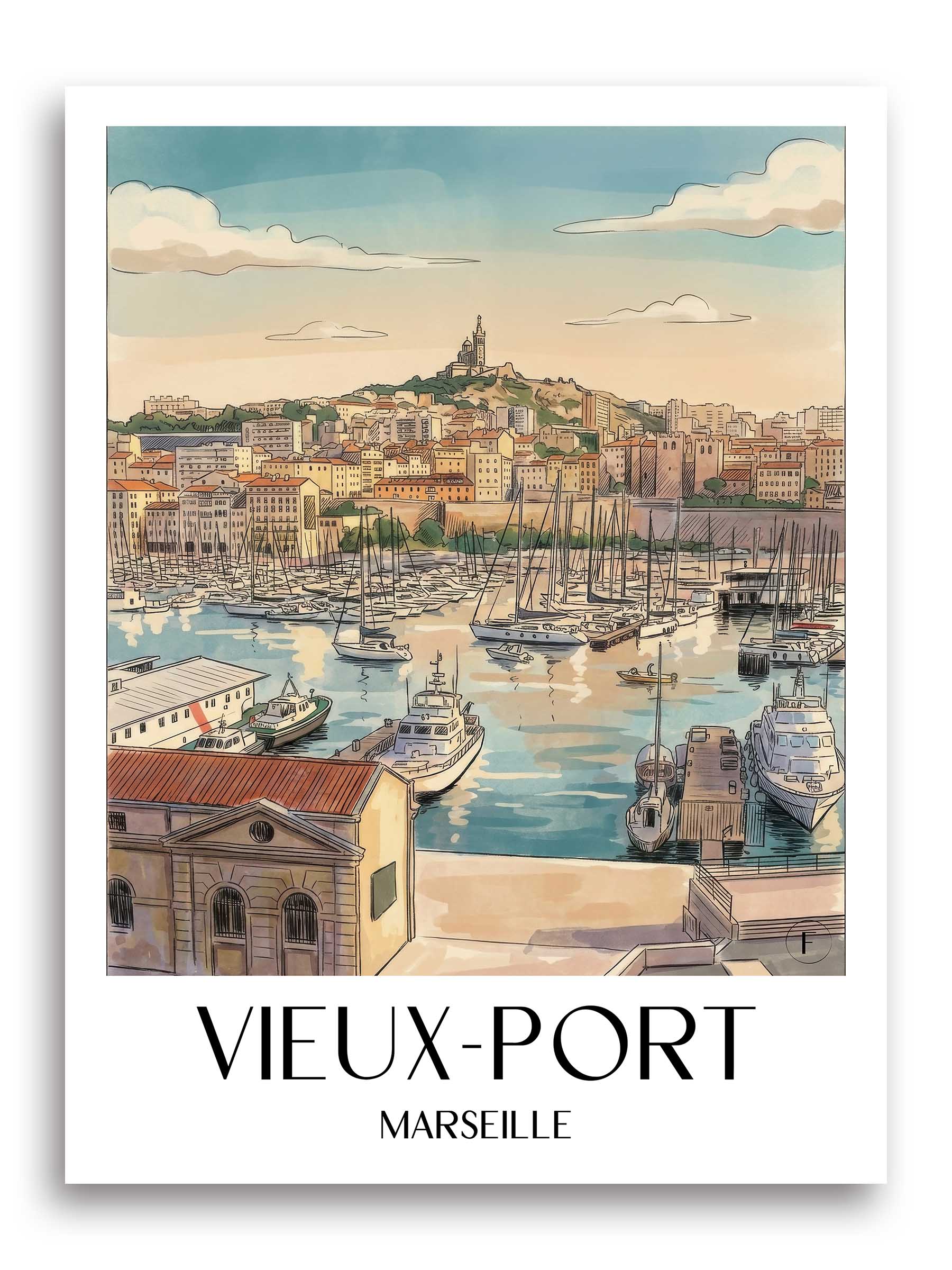 vieux-port-marseille-frankreich-poster-aquarell