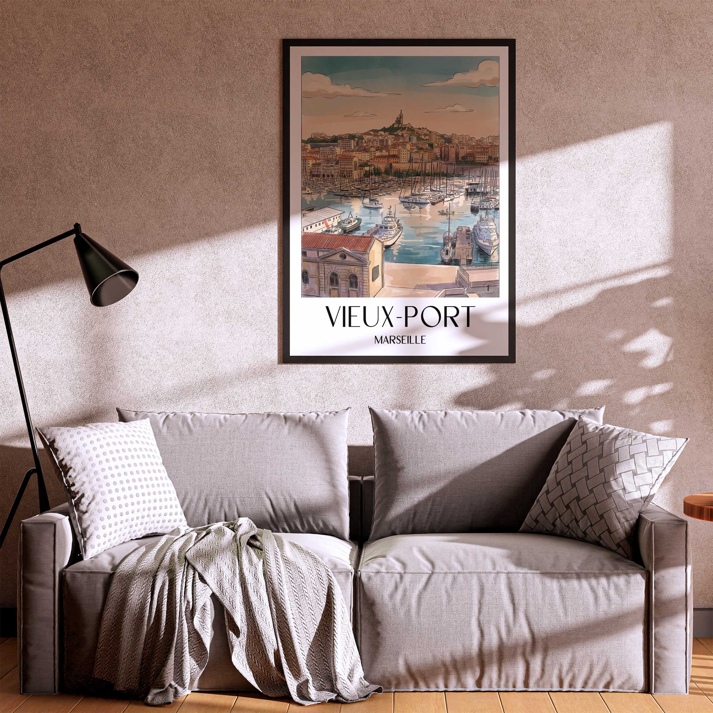 vieux-port-marseille-frankreich-poster-aquarell