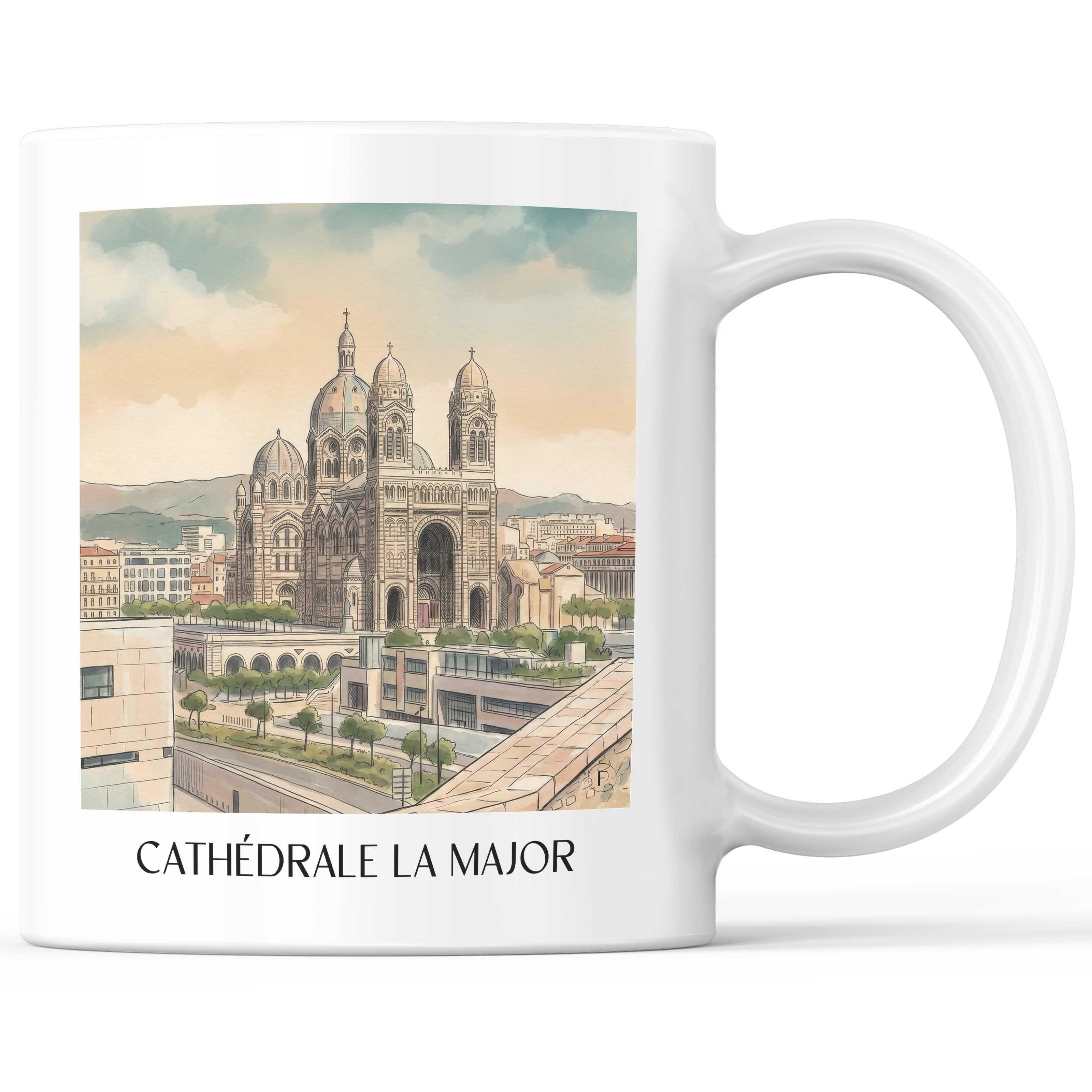 cathédrale-la-major-marseille-frankreich-kaffeebecher-aquarell