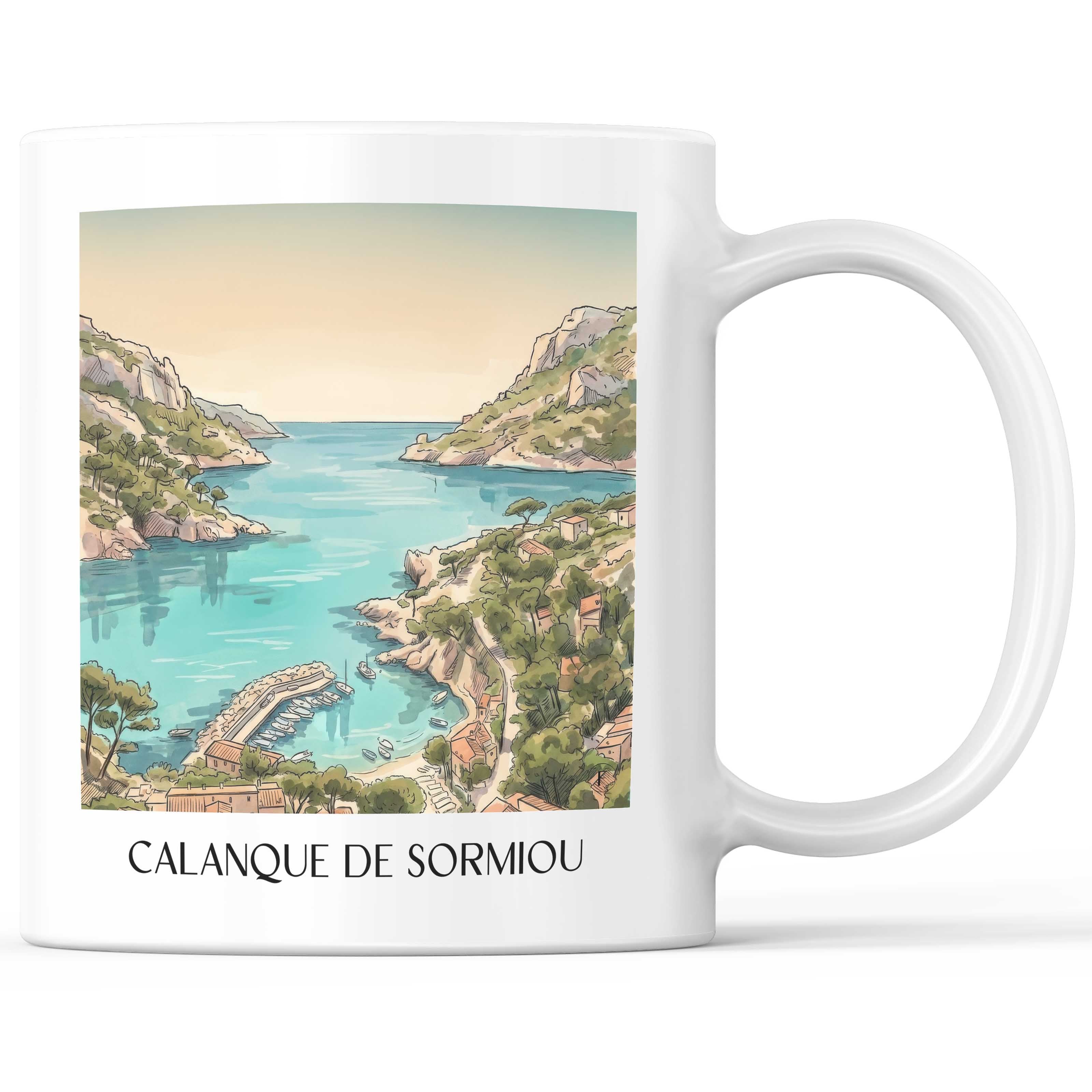 calanque-de-sormiou-côte-d´azur-frankreich-kaffeebecher-aquarell