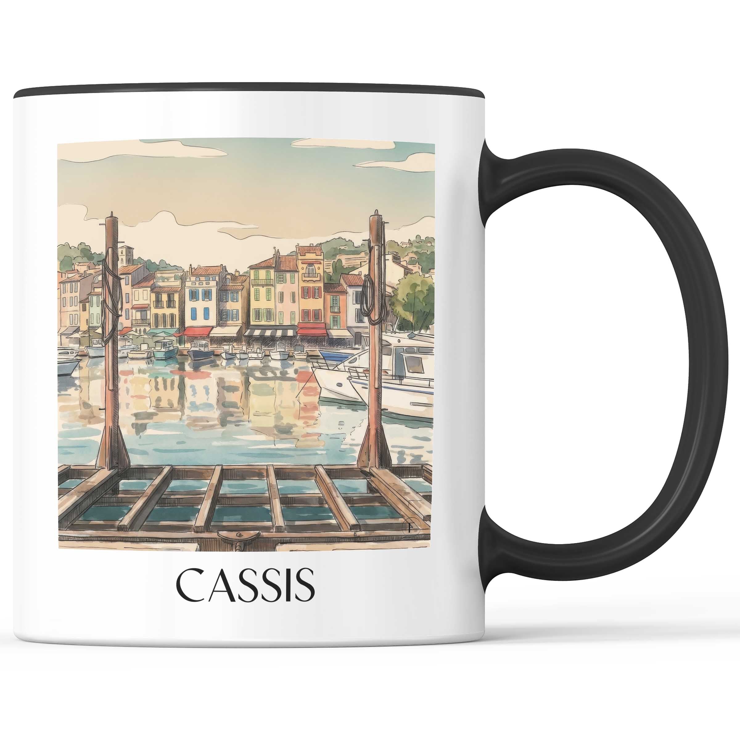 cassis-provence-frankreich-kaffeebecher-aquarell