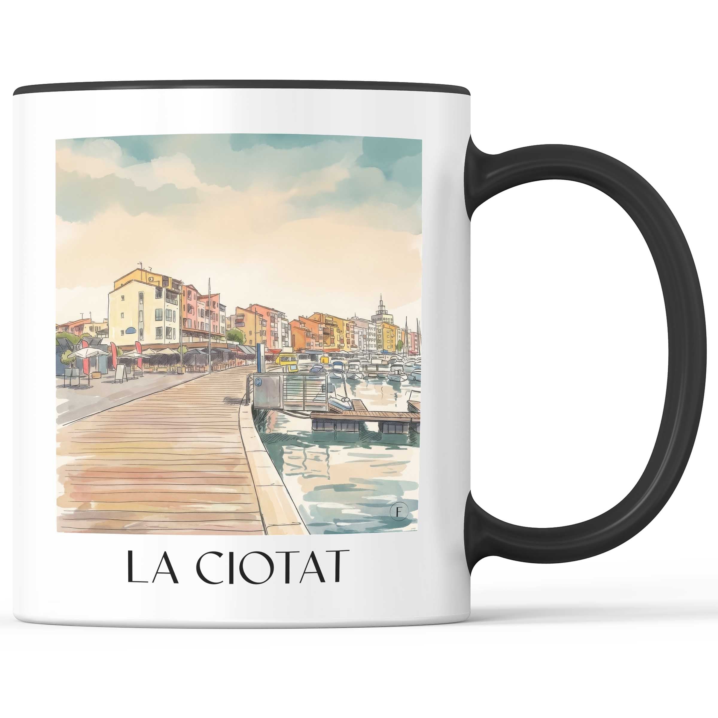 la-ciotat-provence-frankreich-kaffeebecher-aquarell