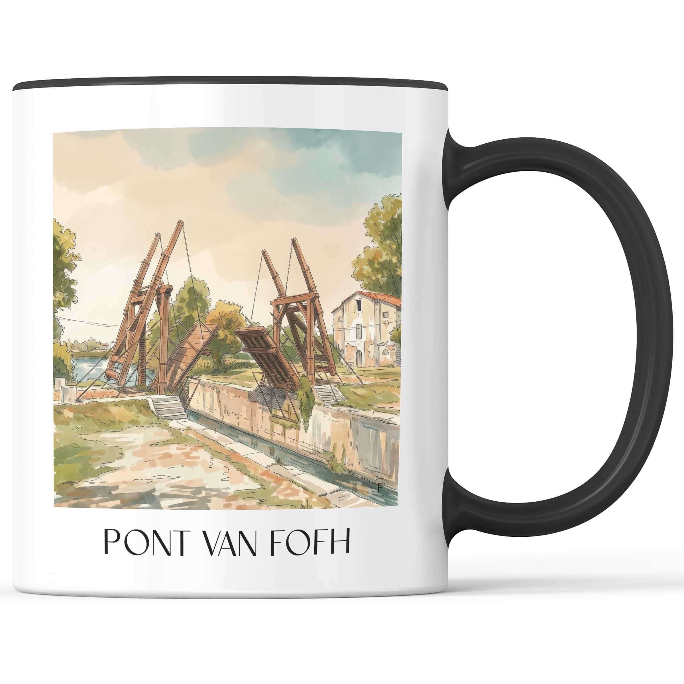 pont-van-gogh-arles-frankreich-kaffeebecher-aquarell