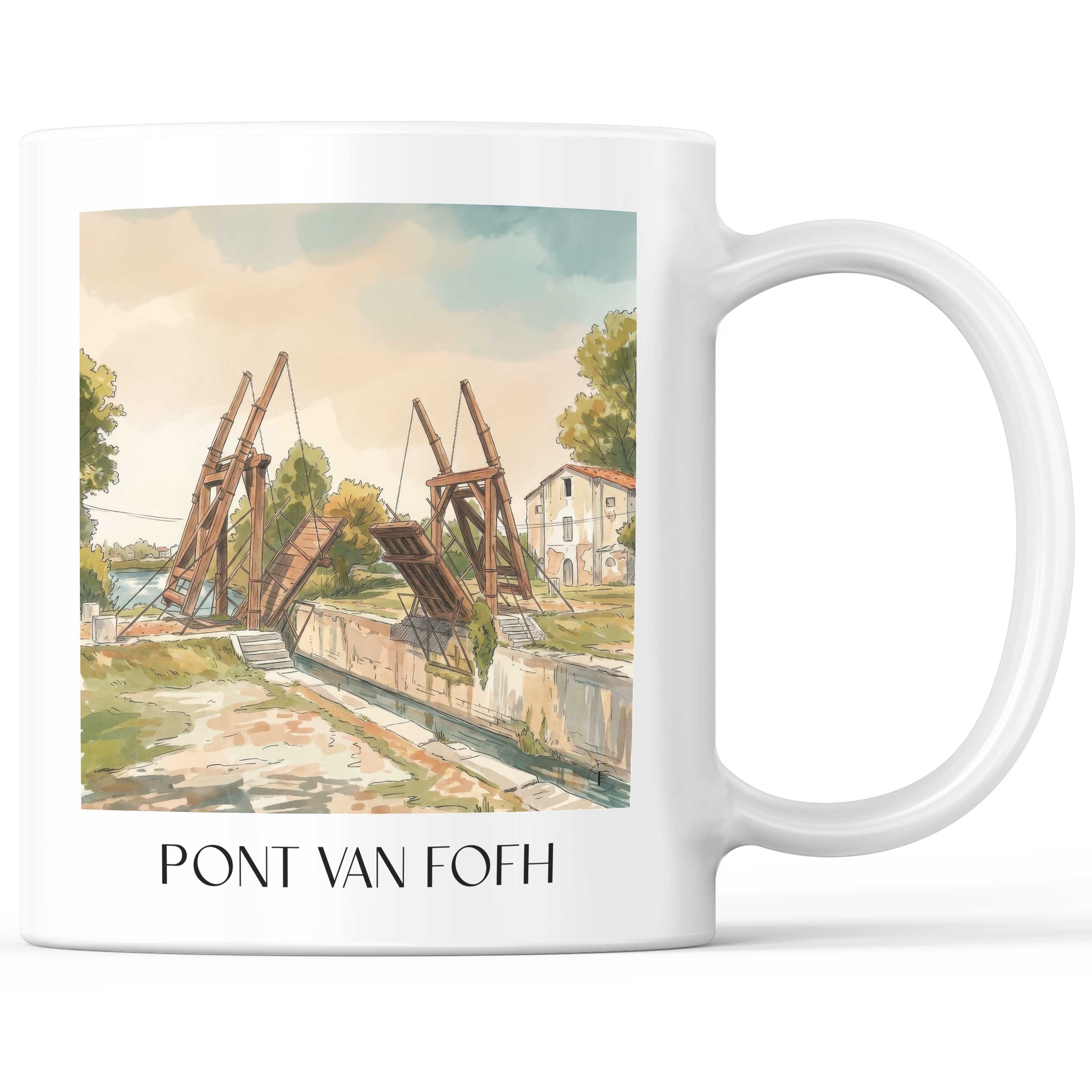 pont-van-gogh-arles-frankreich-kaffeebecher-aquarell