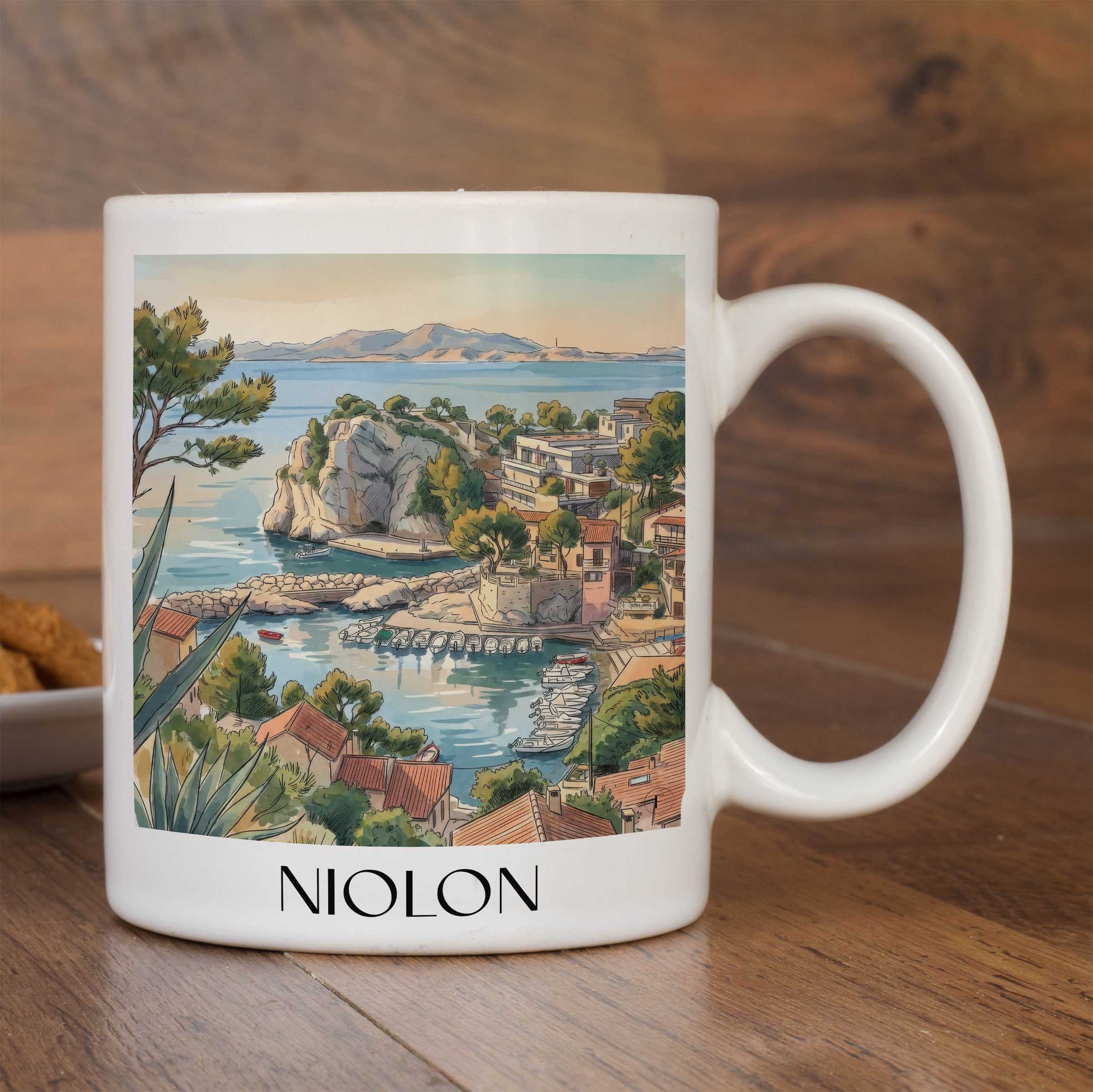 niolon-côte-bleue-frankreich-kaffeebecher-aquarell