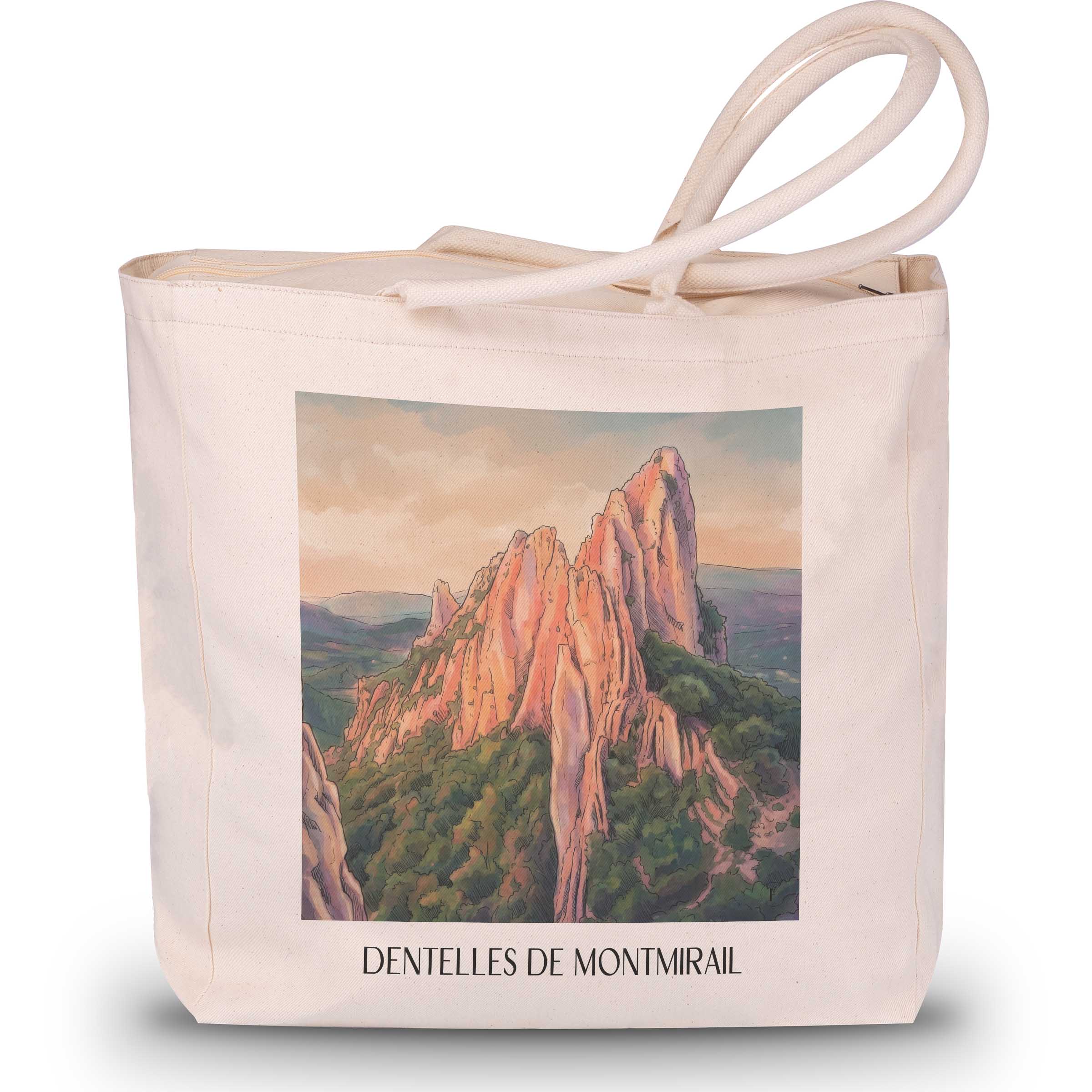 dentelles-de-montmirail-provence-frankreich-einkaufstasche-aquarell