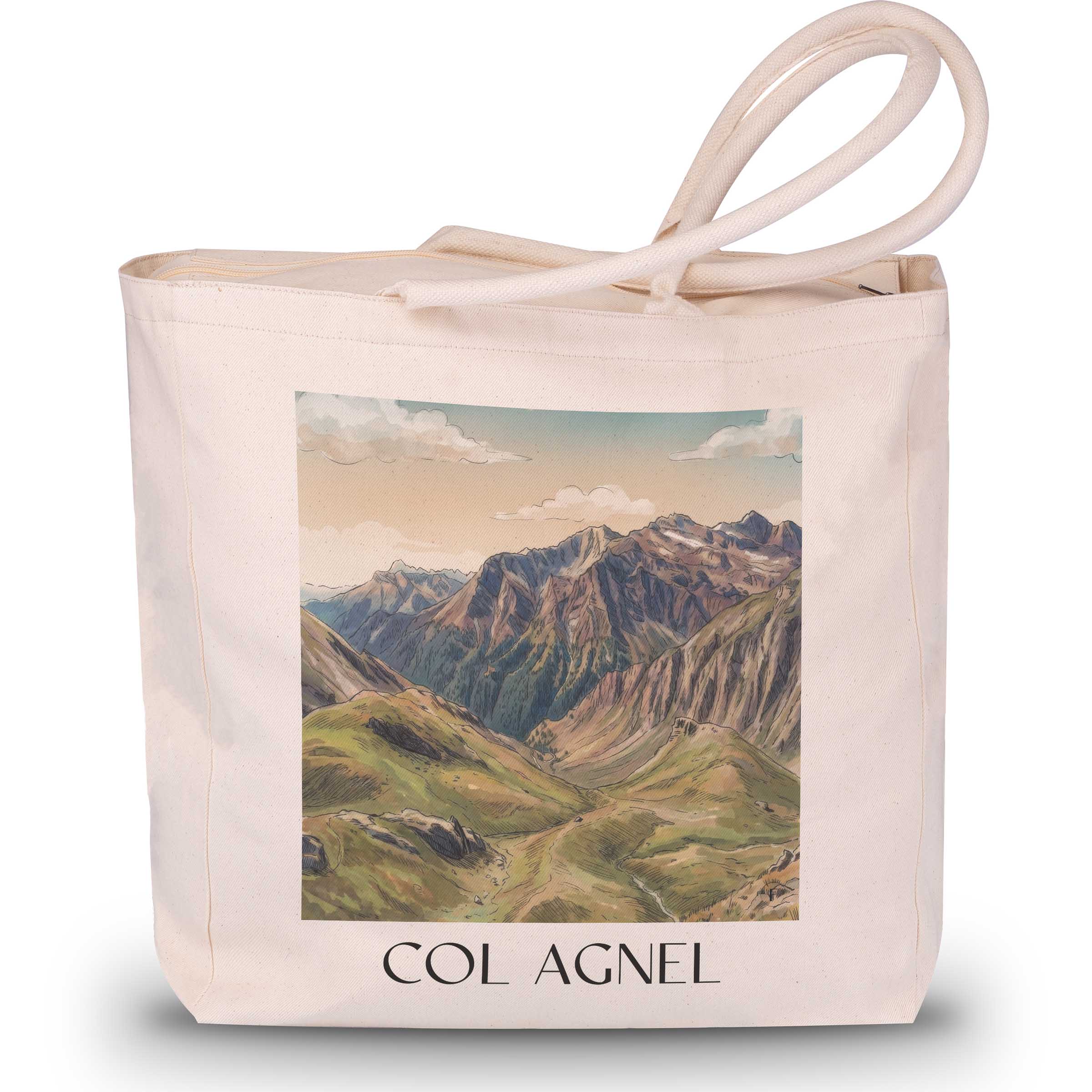 col-agnel-molines-en-queyras-frankreich-einkaufstasche-aquarell