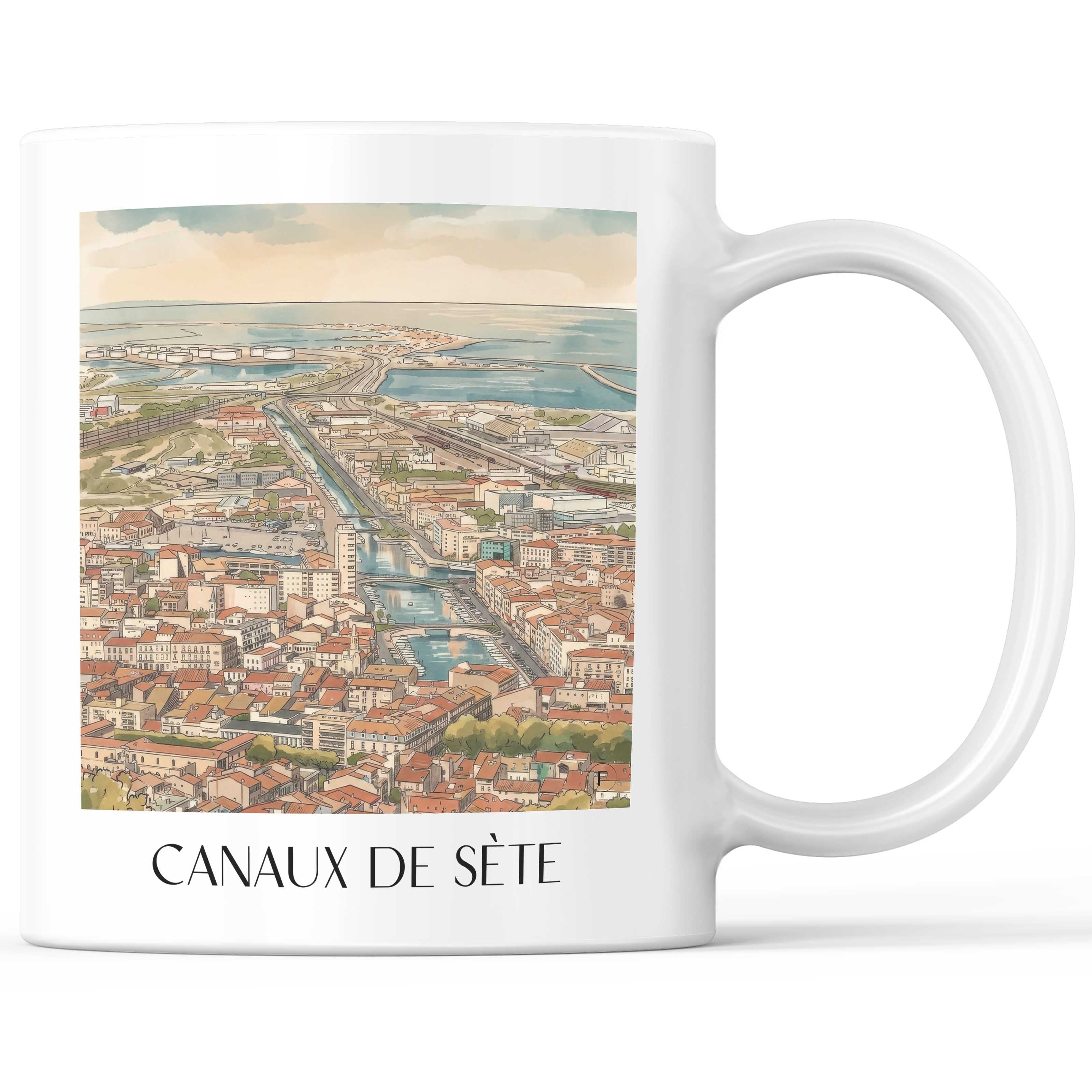 canaux-de-sète--okzitanien-frankreich-kaffeebecher-aquarell
