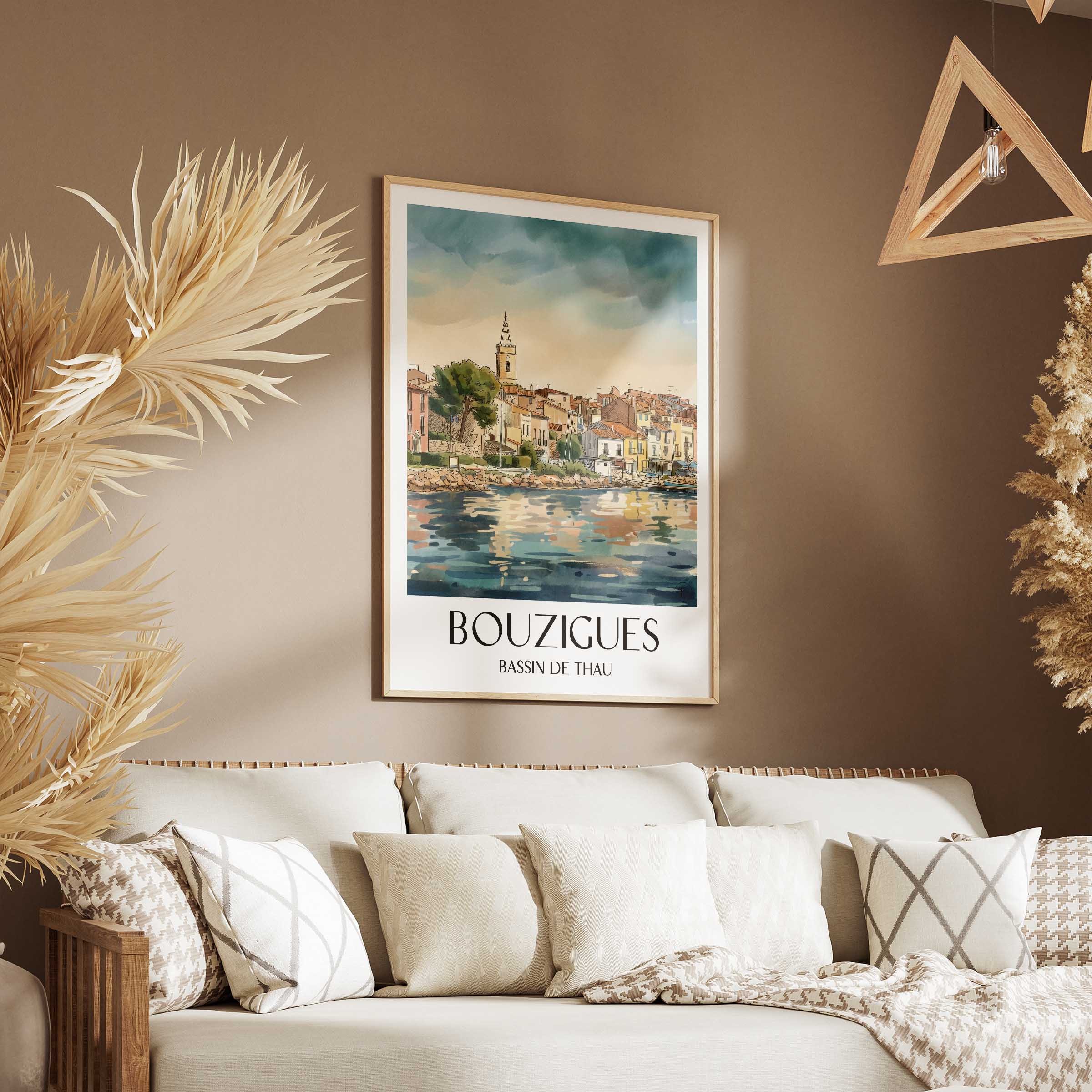 bouzigues-bassin-de-thau-frankreich-poster-aquarell