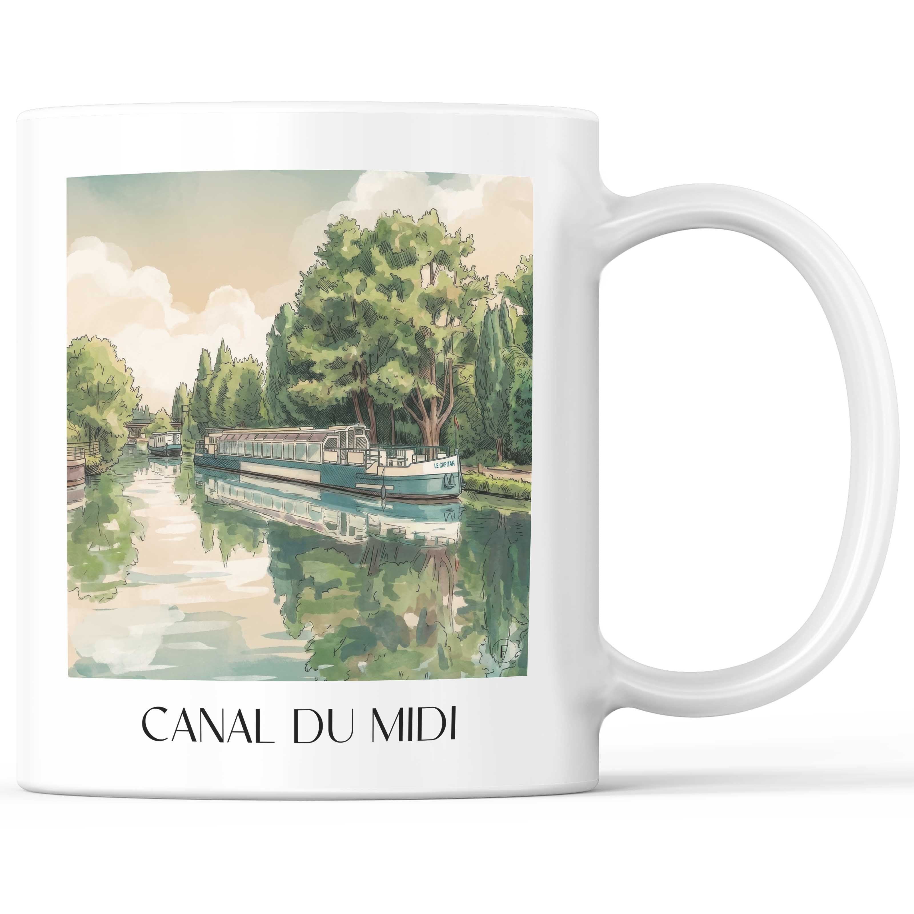 canal-du-midi-okzitanien-frankreich-kaffeebecher-aquarell