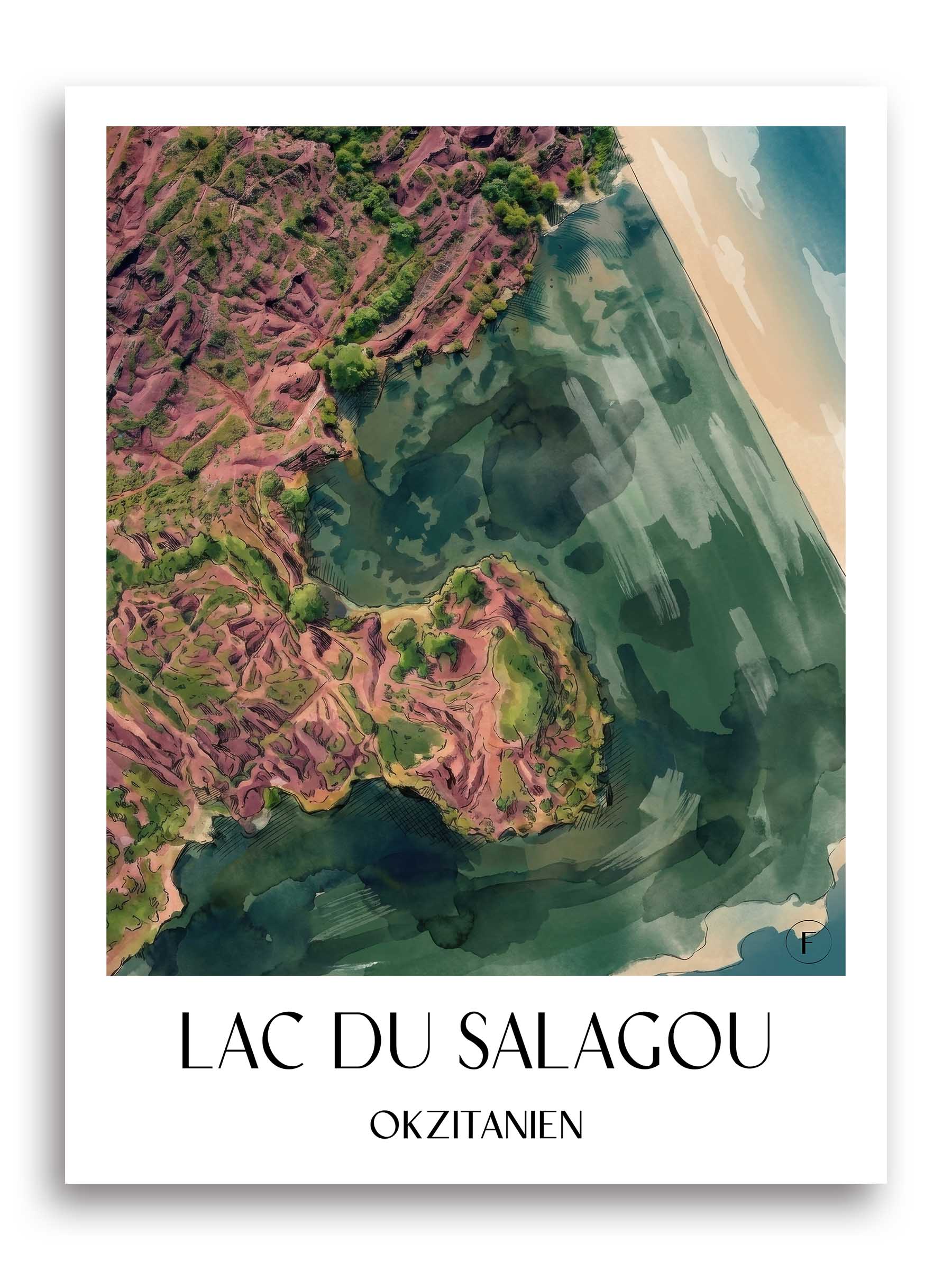 lac-du-salagou-okzitanien-frankreich-poster-aquarell