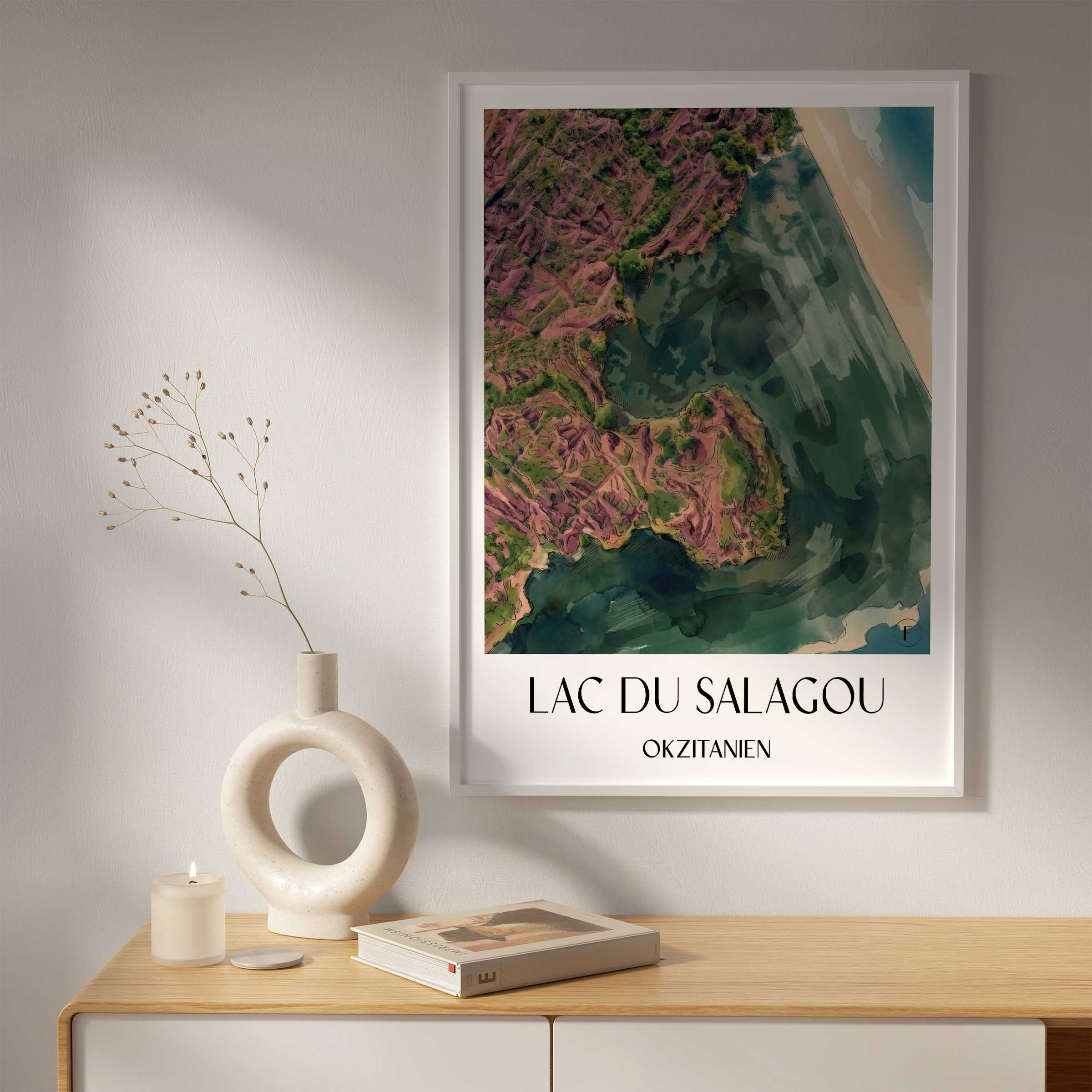 lac-du-salagou-okzitanien-frankreich-poster-aquarell