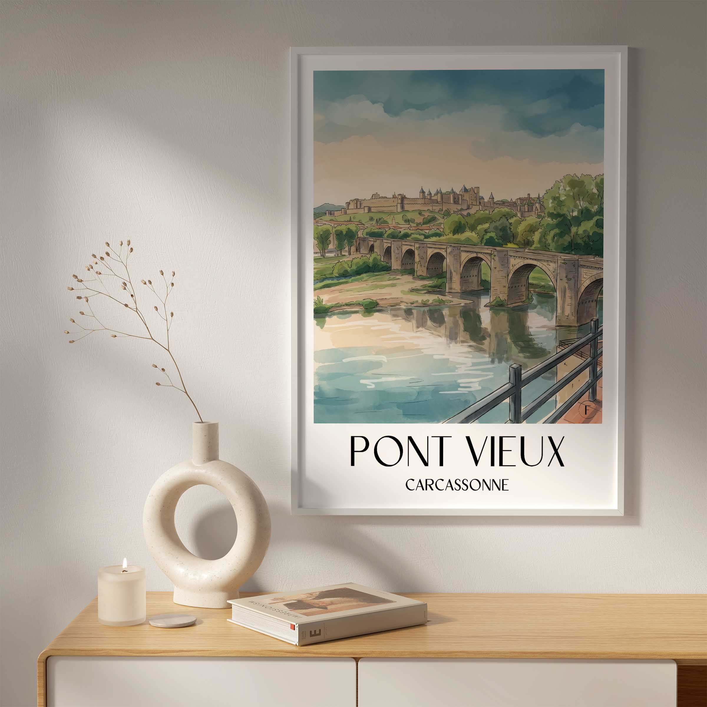 pont-vieux-carcassonne-frankreich-poster-aquarell
