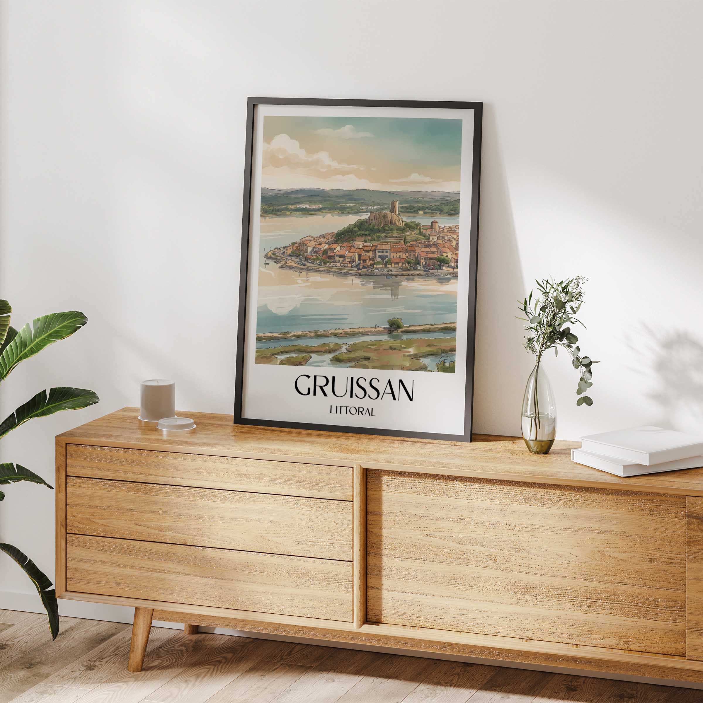 gruissan-littoral-frankreich-poster-aquarell