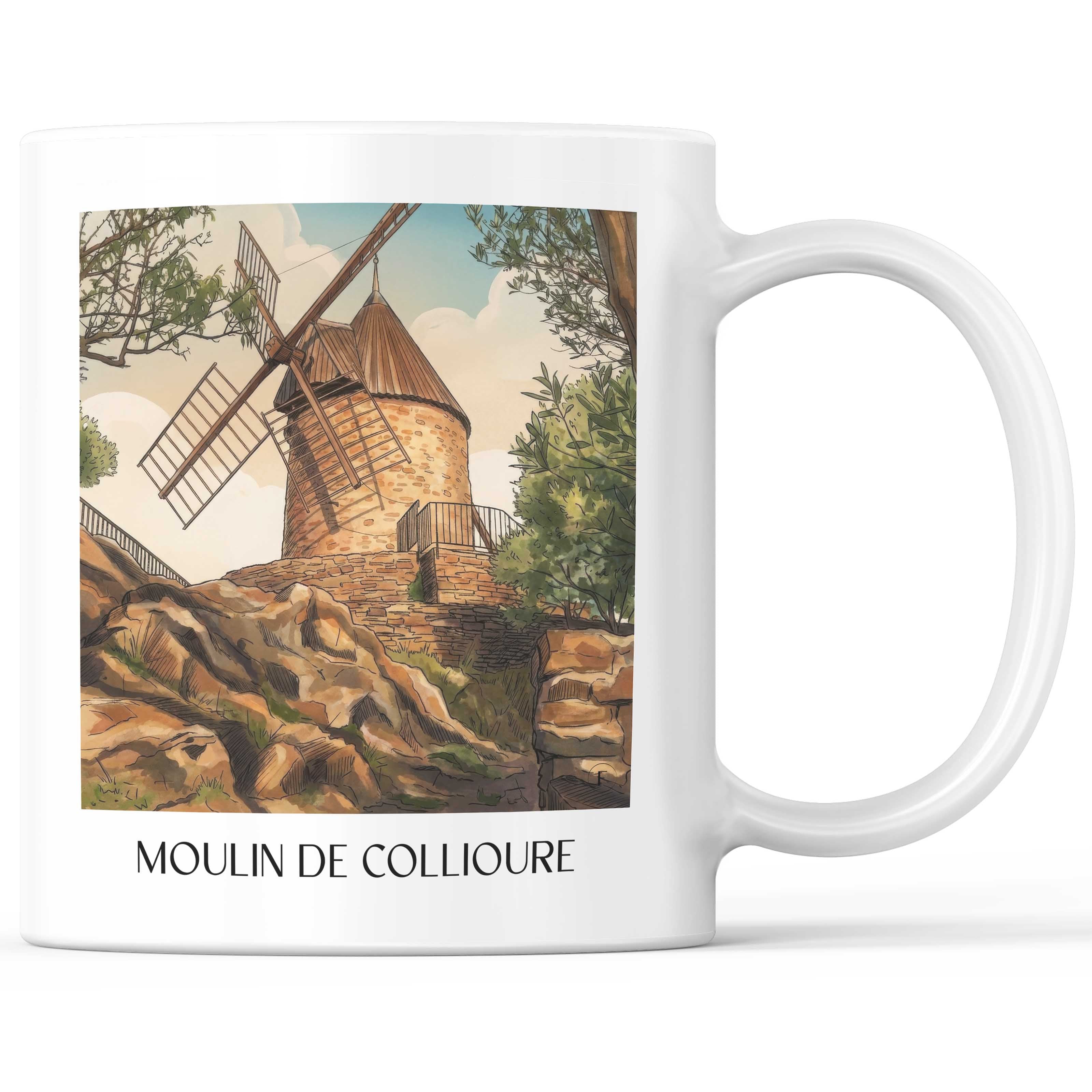 moulin-de-collioure-côte-vermeille-frankreich-kaffeebecher-aquarell