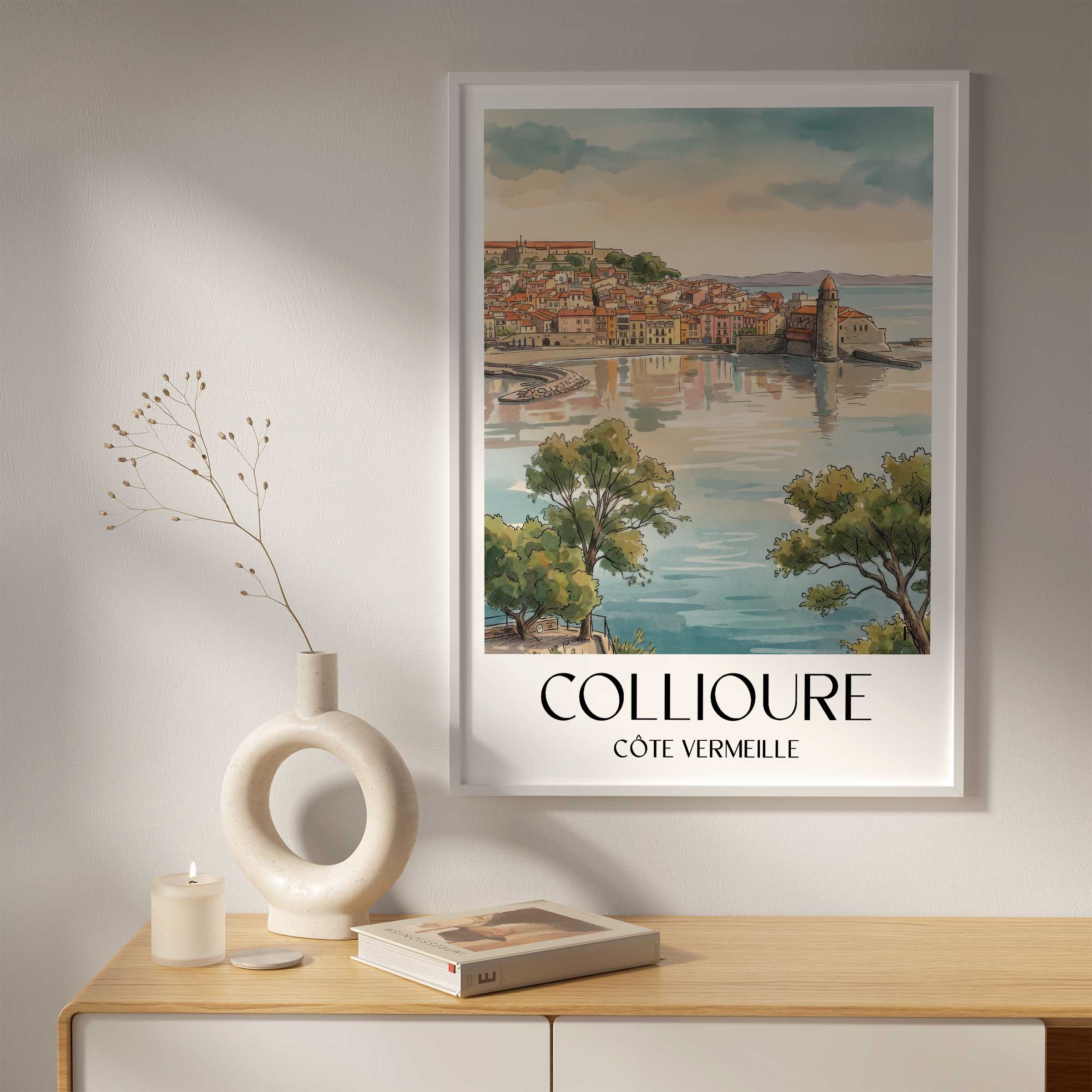 collioure--côte-vermeille-frankreich-poster-aquarell