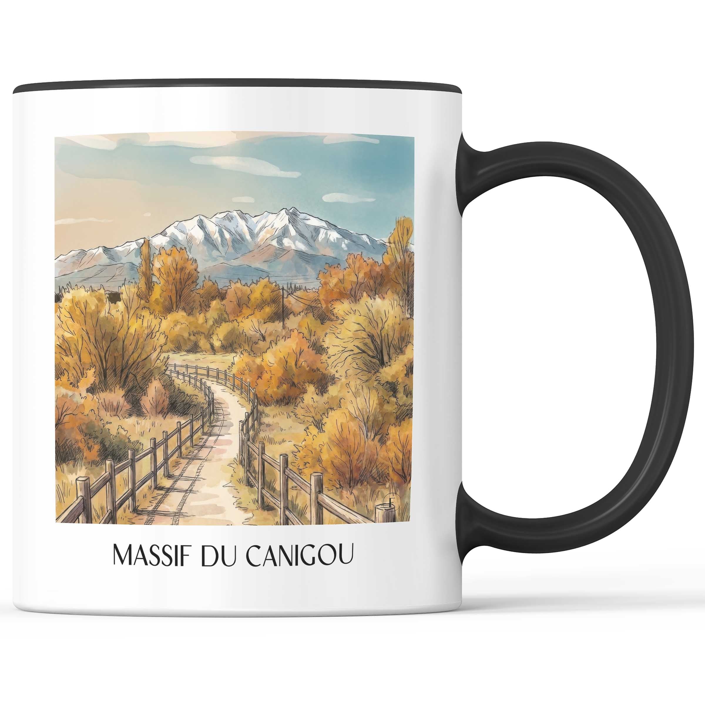 massif-du-canigou-okzitanien-frankreich-kaffeebecher-aquarell