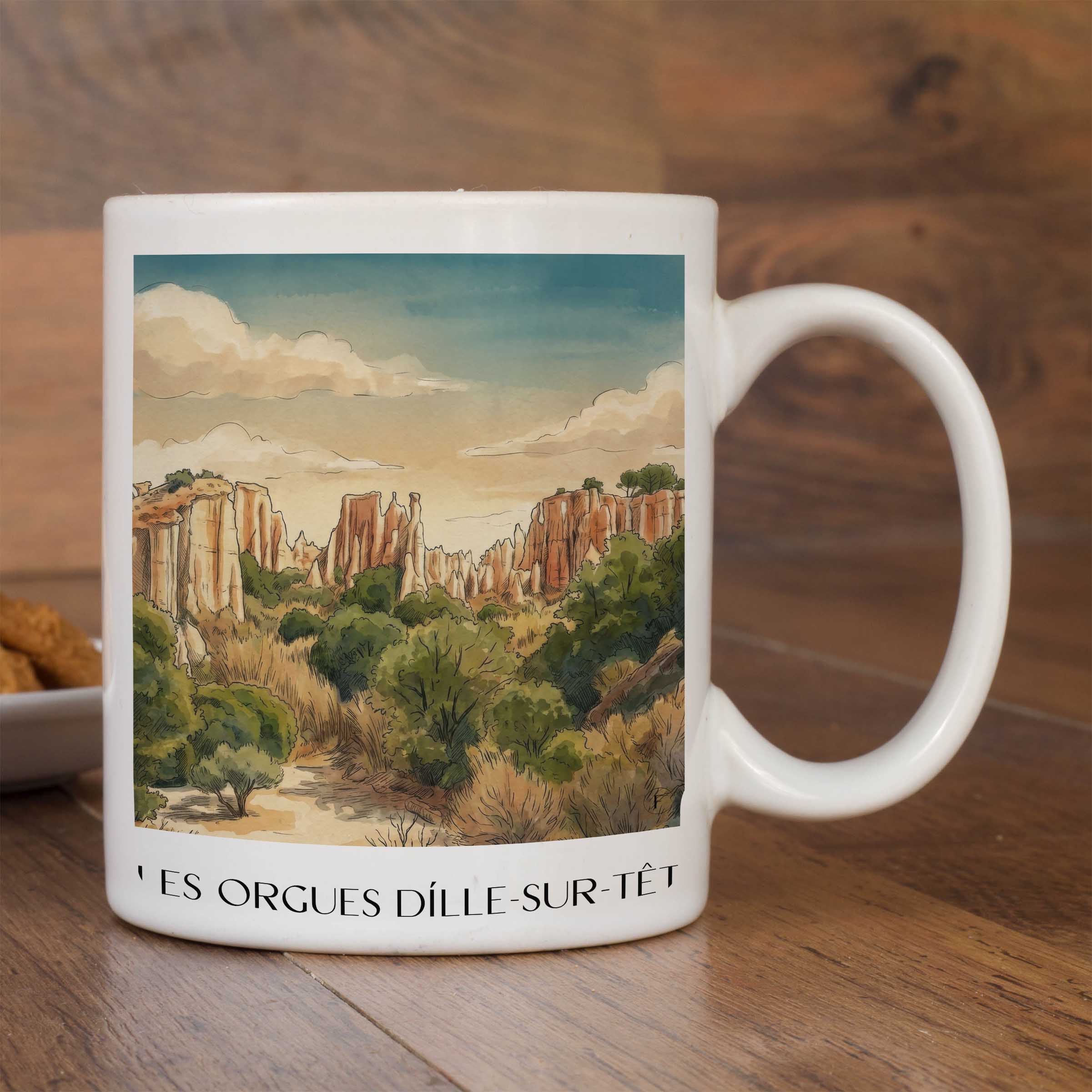 les-orgues-d'ille-sur-têt-okzitanien-frankreich-kaffeebecher-aquarell