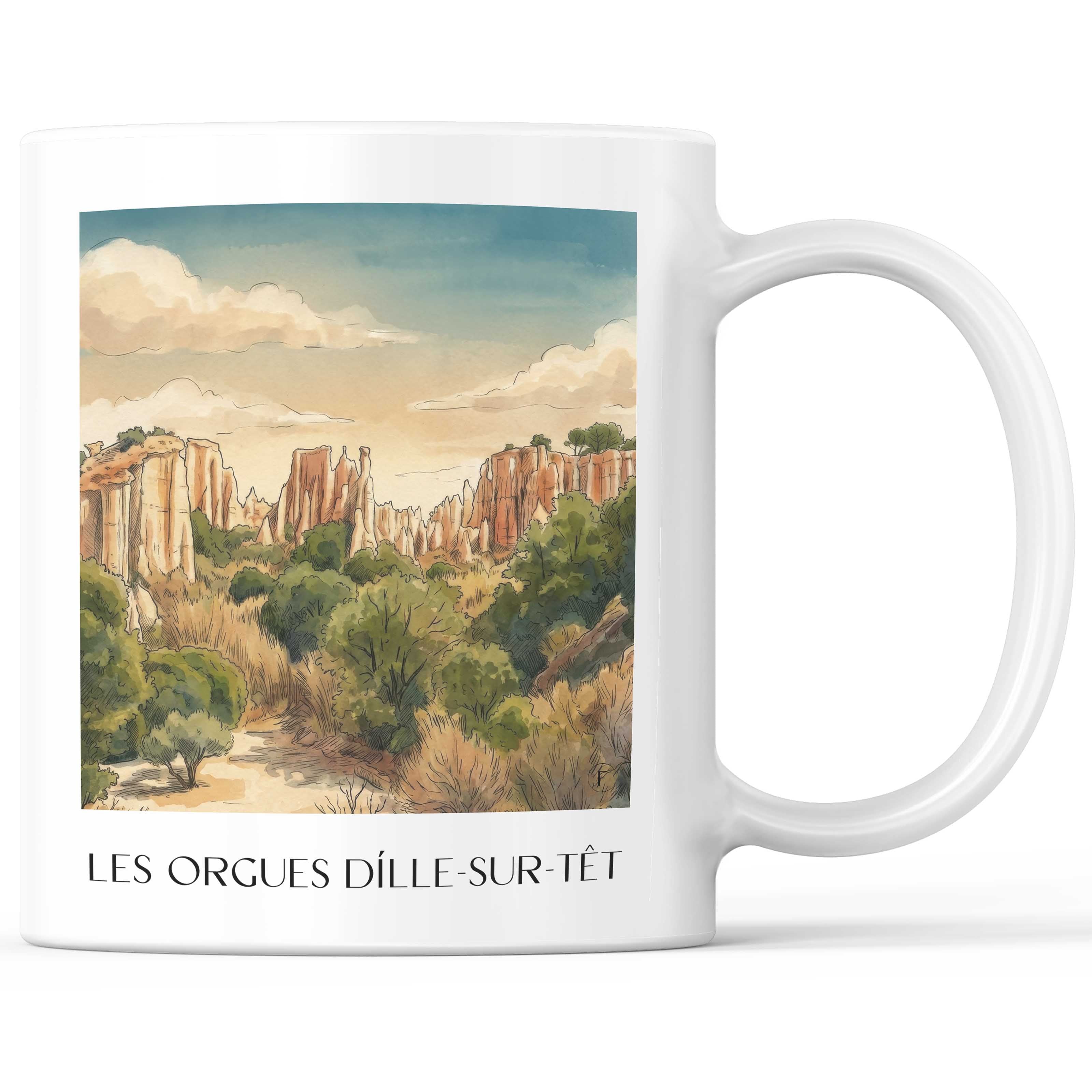 les-orgues-d'ille-sur-têt-okzitanien-frankreich-kaffeebecher-aquarell