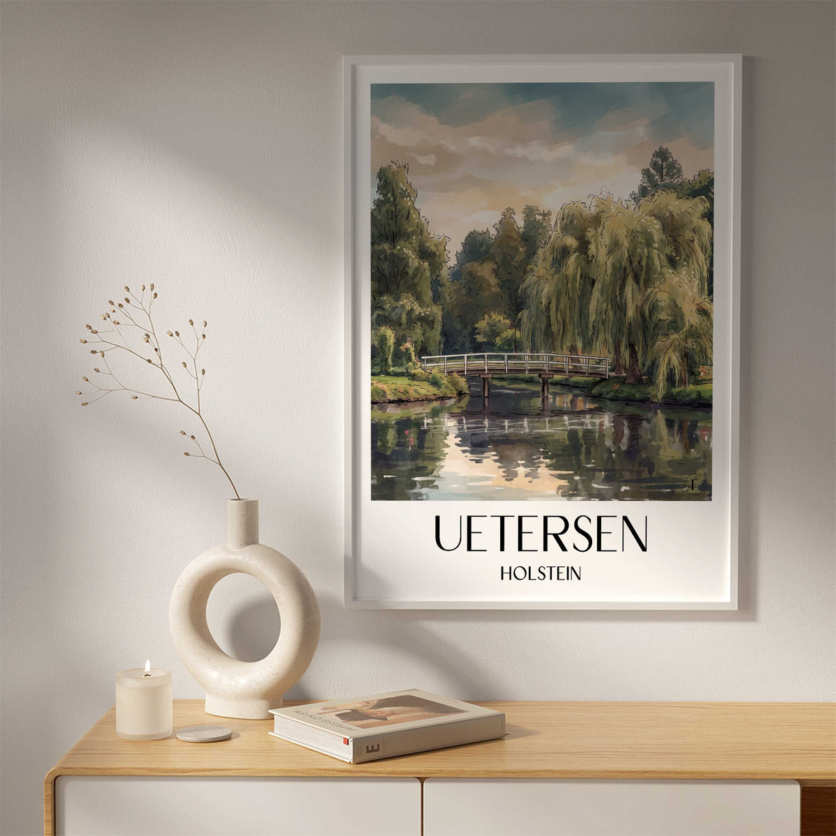 uetersen-holstein-deutschland-poster-aquarell