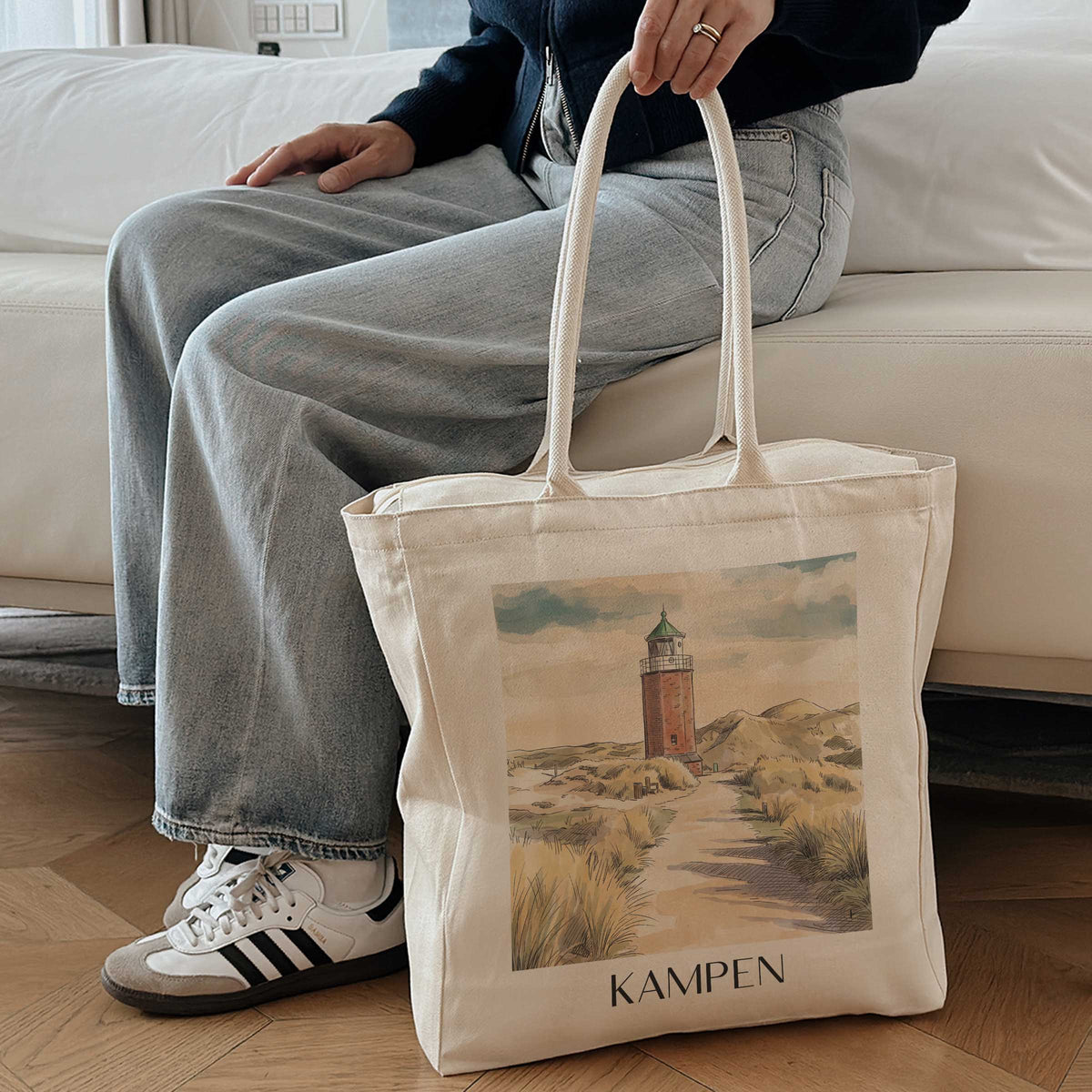 kampen--sylt-deutschland-einkaufstasche-aquarell