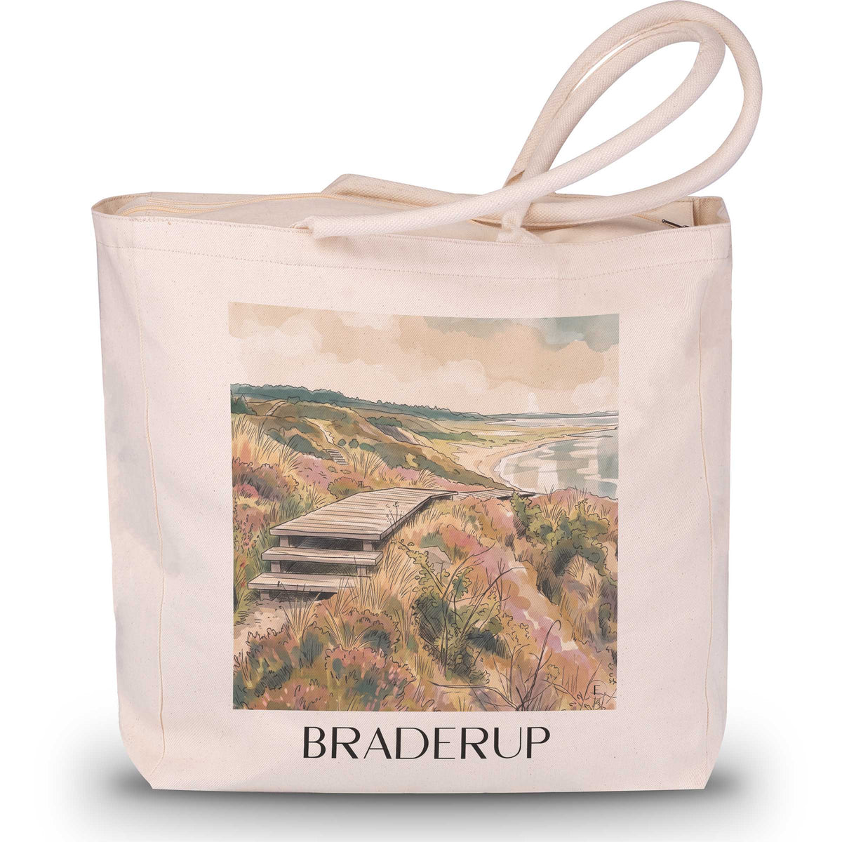 braderup-sylt-deutschland-einkaufstasche-aquarell