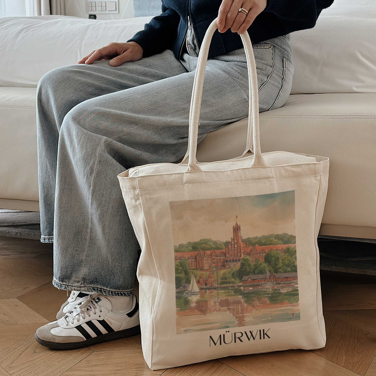 mürwik-schleswig-holstein-deutschland-einkaufstasche-aquarell
