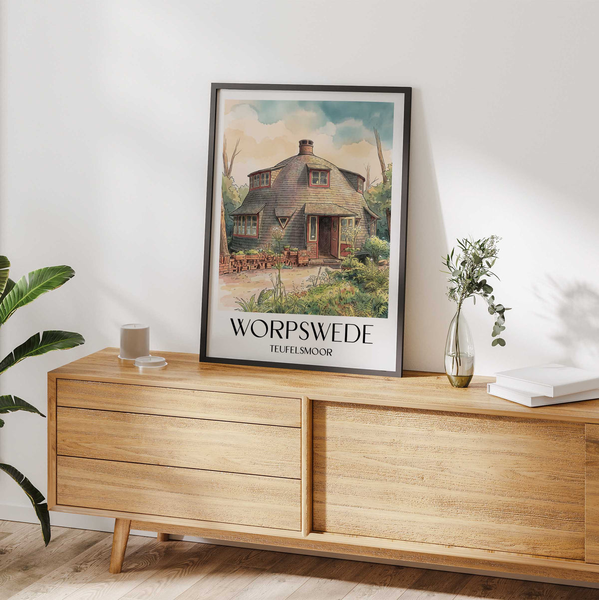 worpswede-teufelsmoor-deutschland-poster-aquarell
