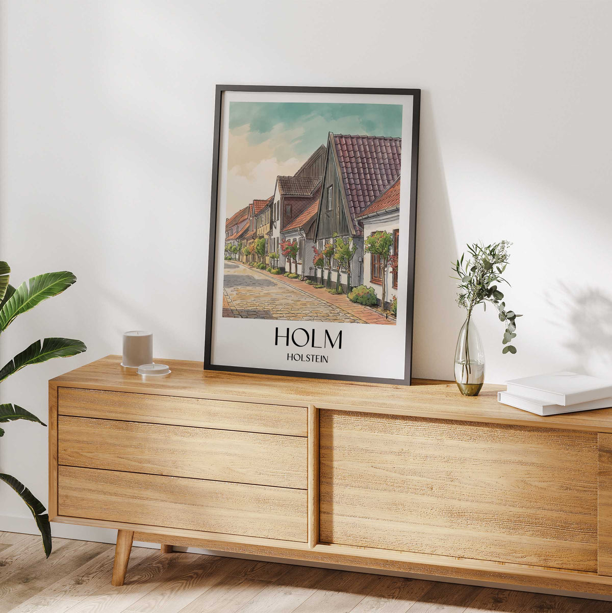 holm-holstein-deutschland-poster-aquarell