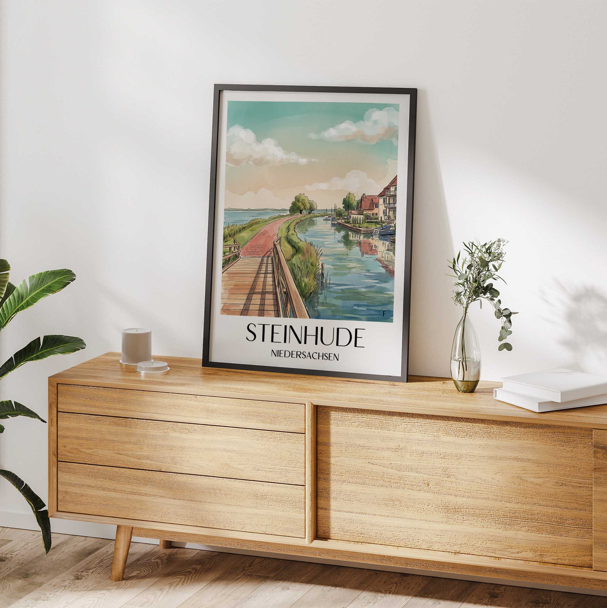 steinhude-niedersachsen-deutschland-poster-aquarell
