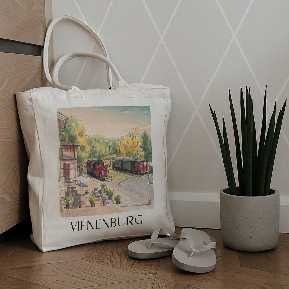 vienenburg-niedersachsen-deutschland-einkaufstasche-aquarell