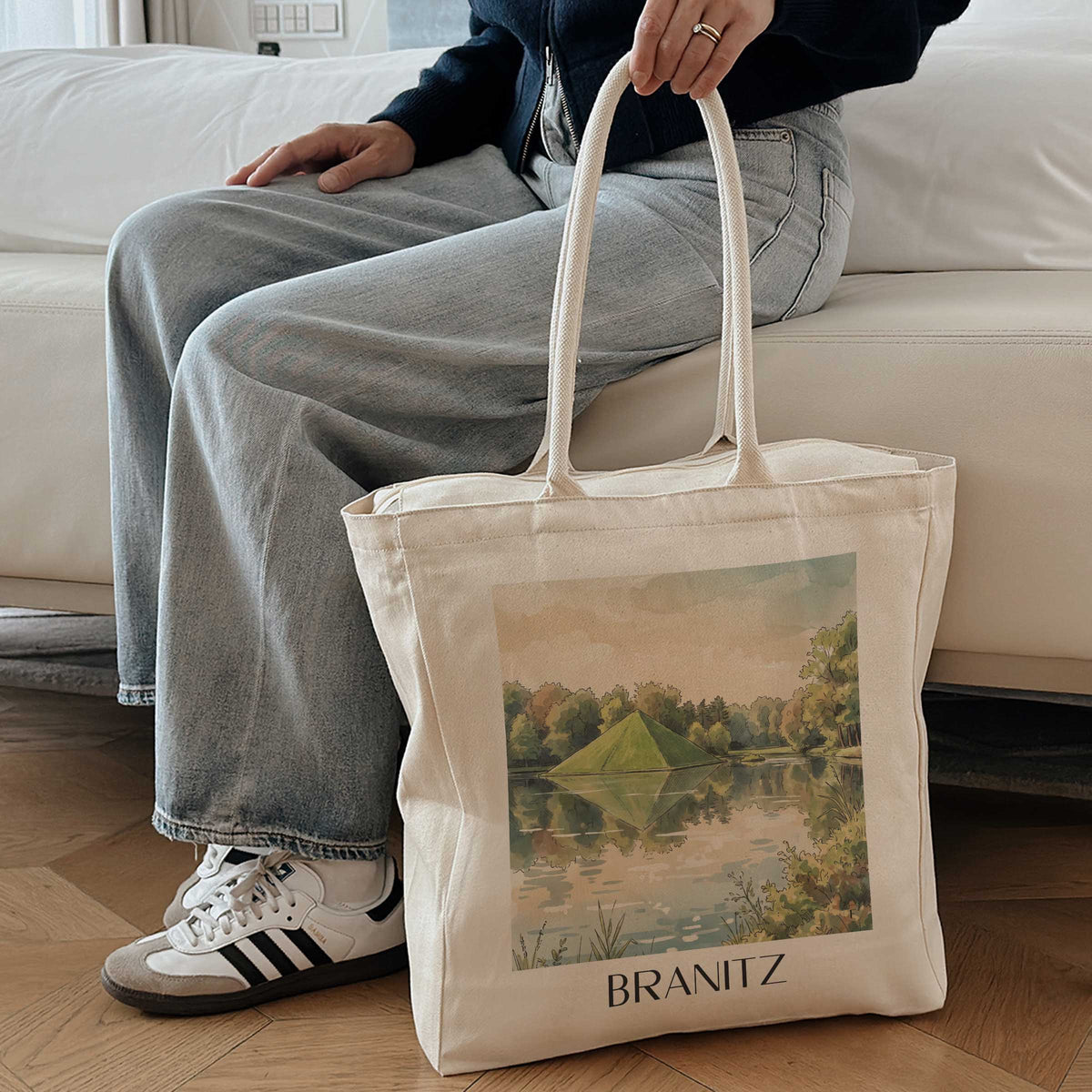branitz-cottbus-deutschland-einkaufstasche-aquarell