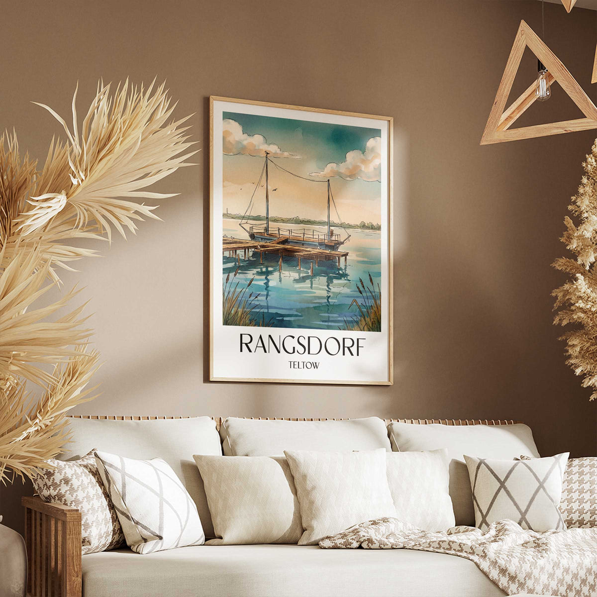 rangsdorf-teltow-deutschland-poster-aquarell